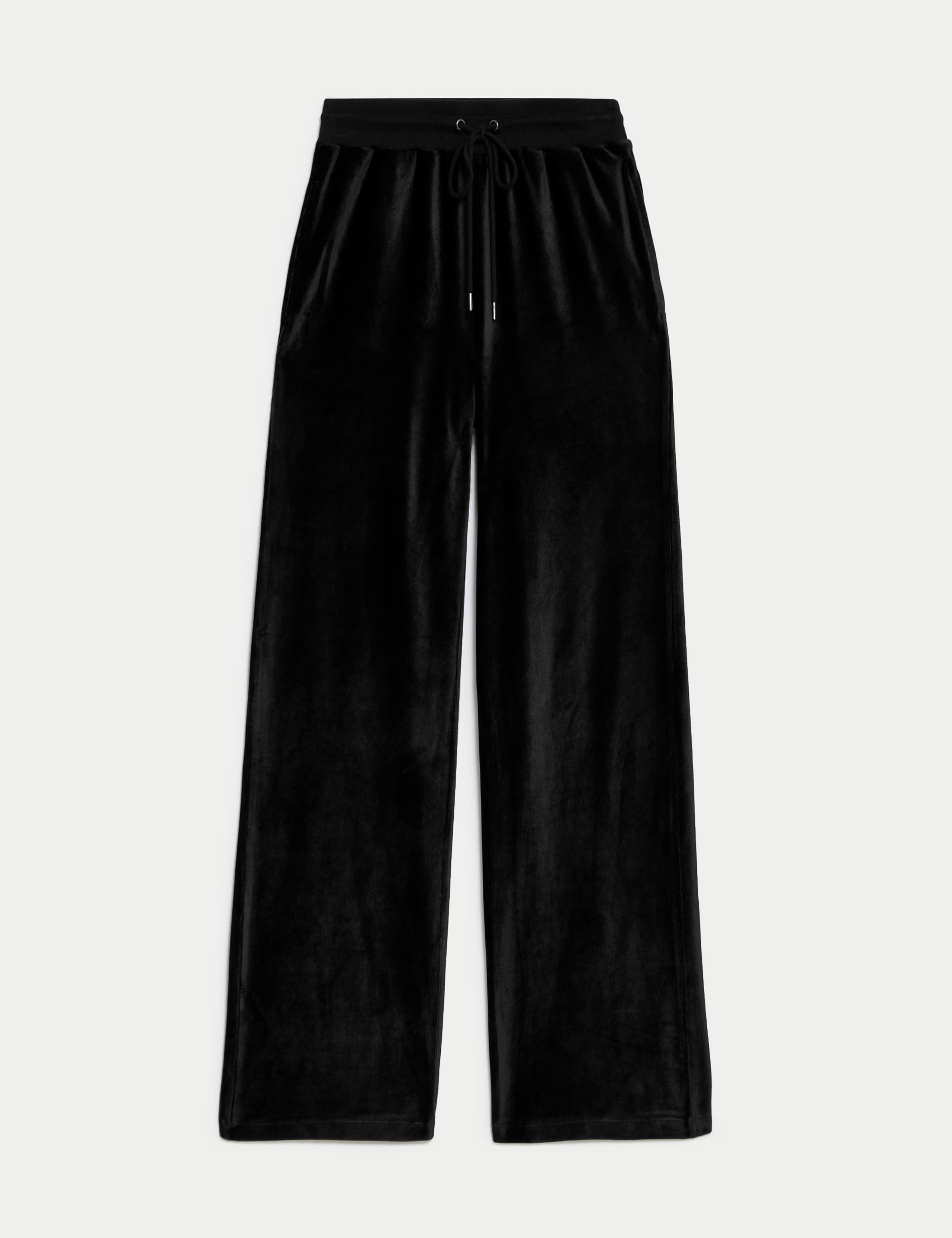 Velour Wide Leg Joggers 2 of 5