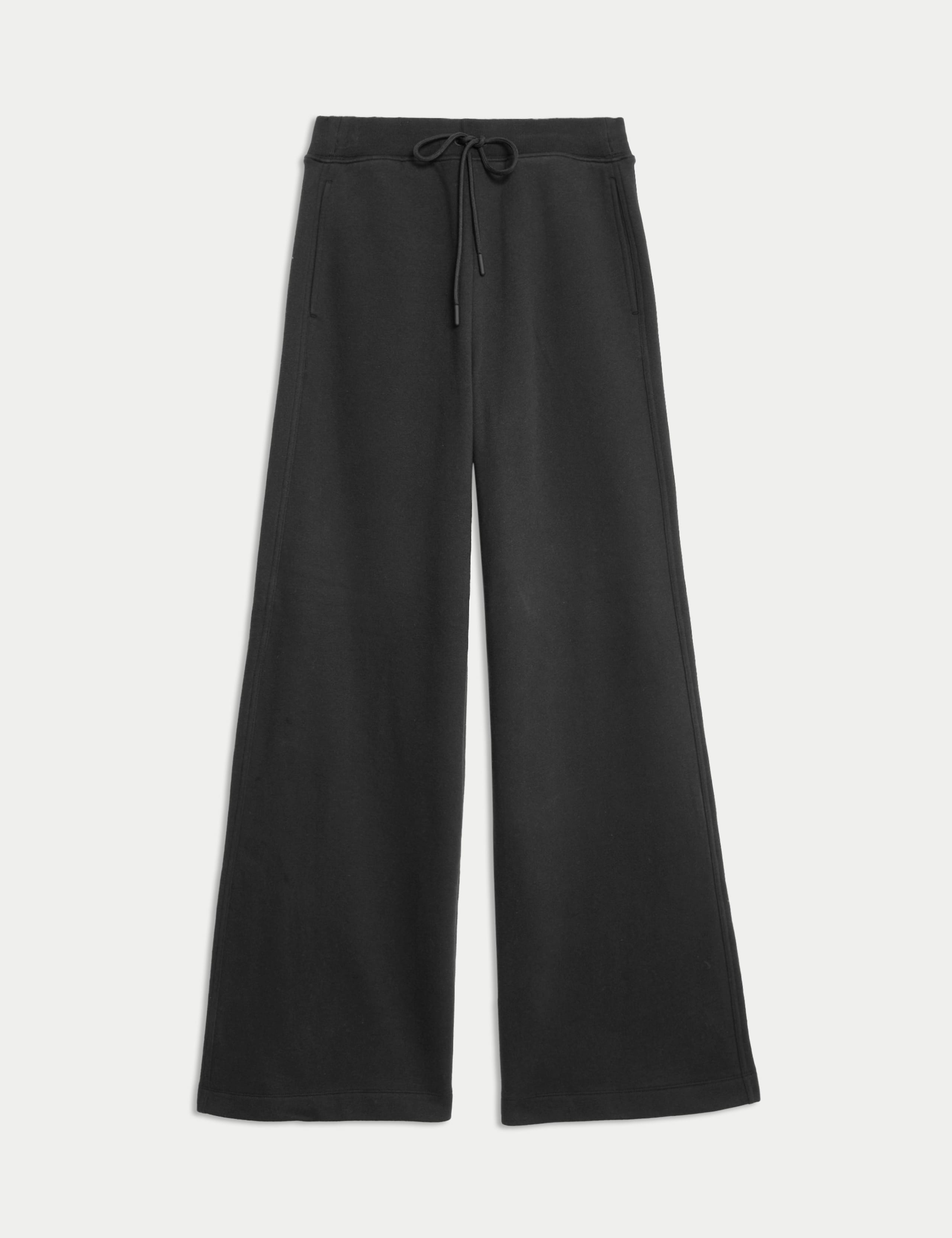 Cotton Rich Brushed Wide Leg Joggers 2 of 5