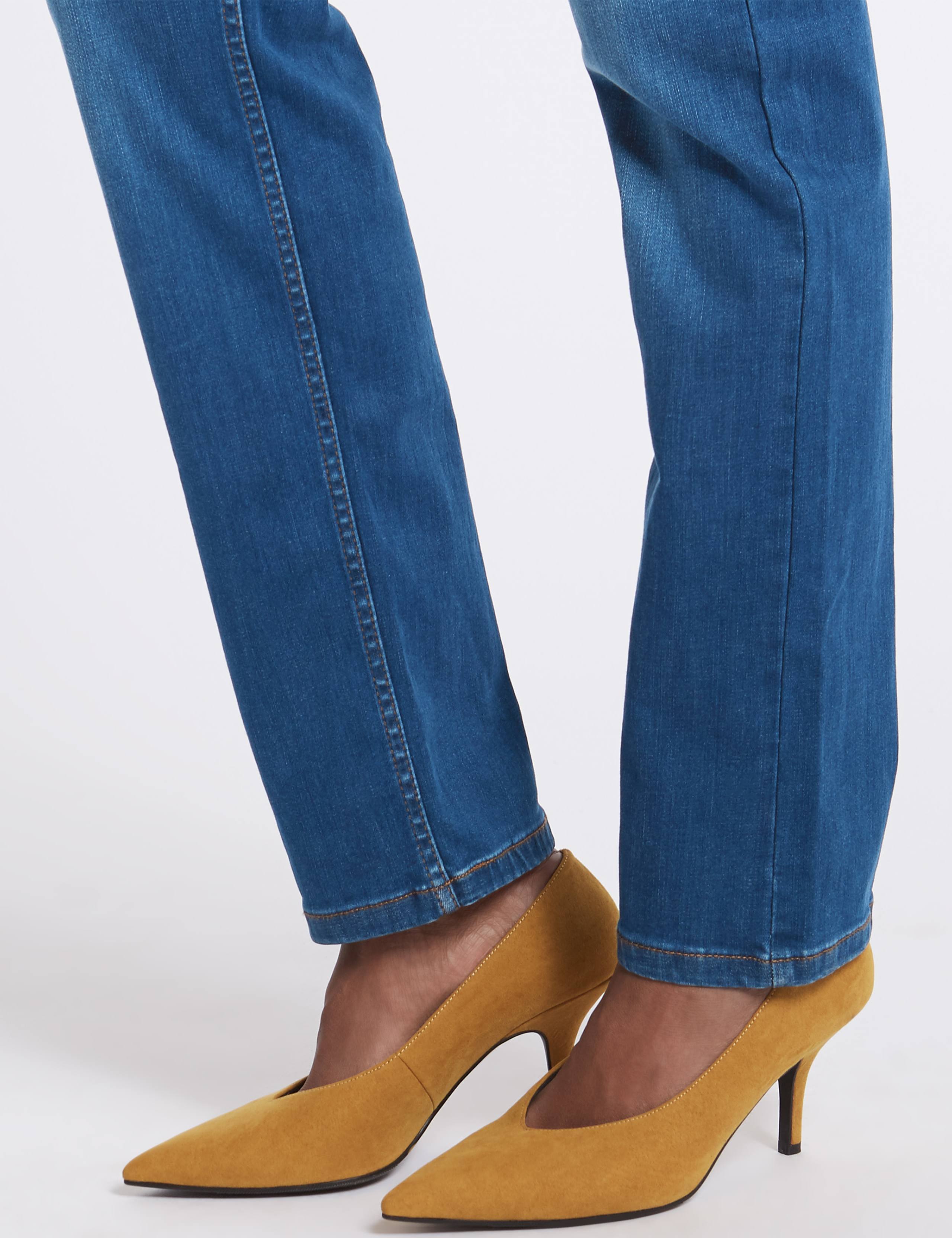 Sculpt & Lift Mid Rise Straight Leg Jeans 7 of 7