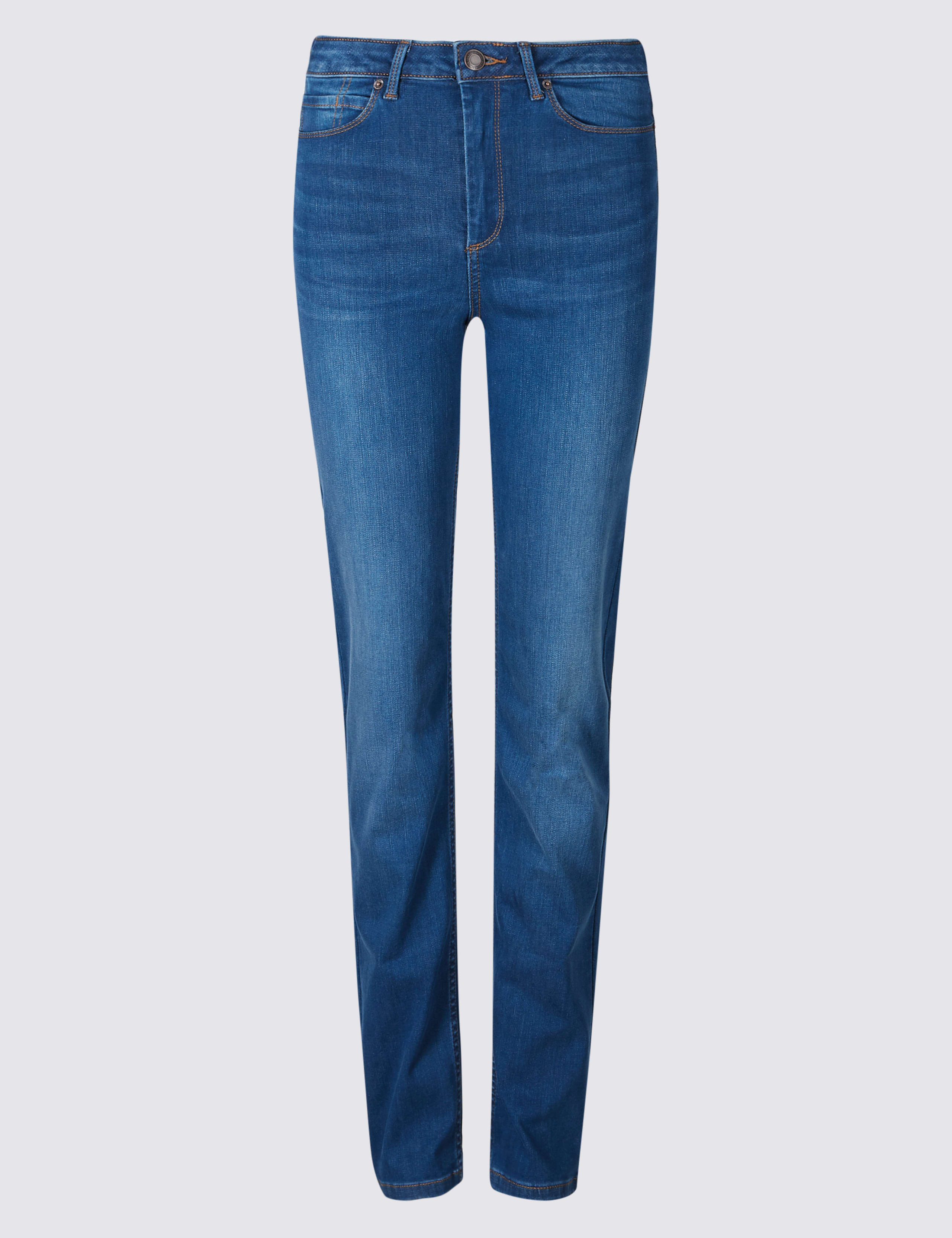 Sculpt & Lift Mid Rise Straight Leg Jeans 2 of 7