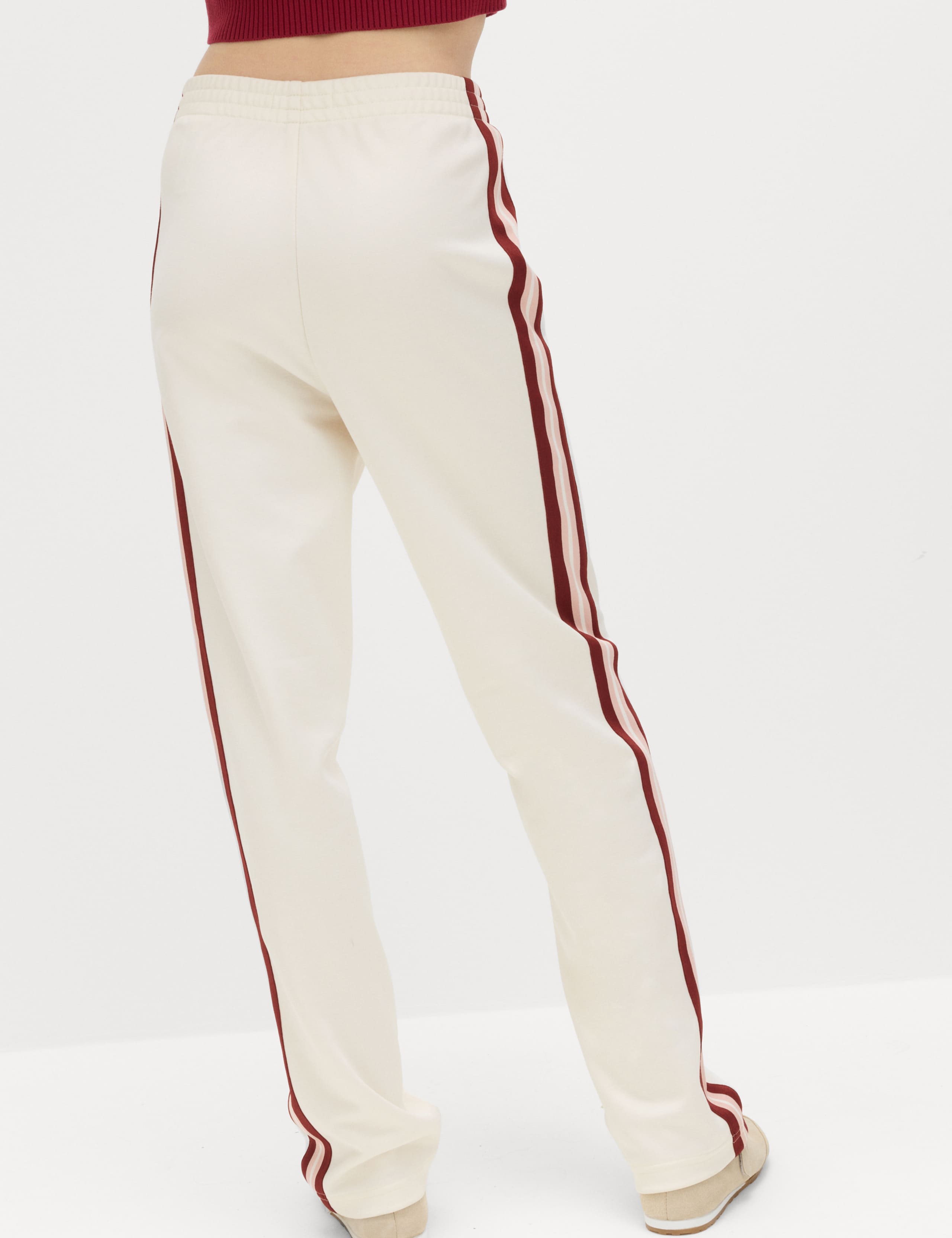 Cotton Rich Retro Side Stripe Joggers 5 of 7