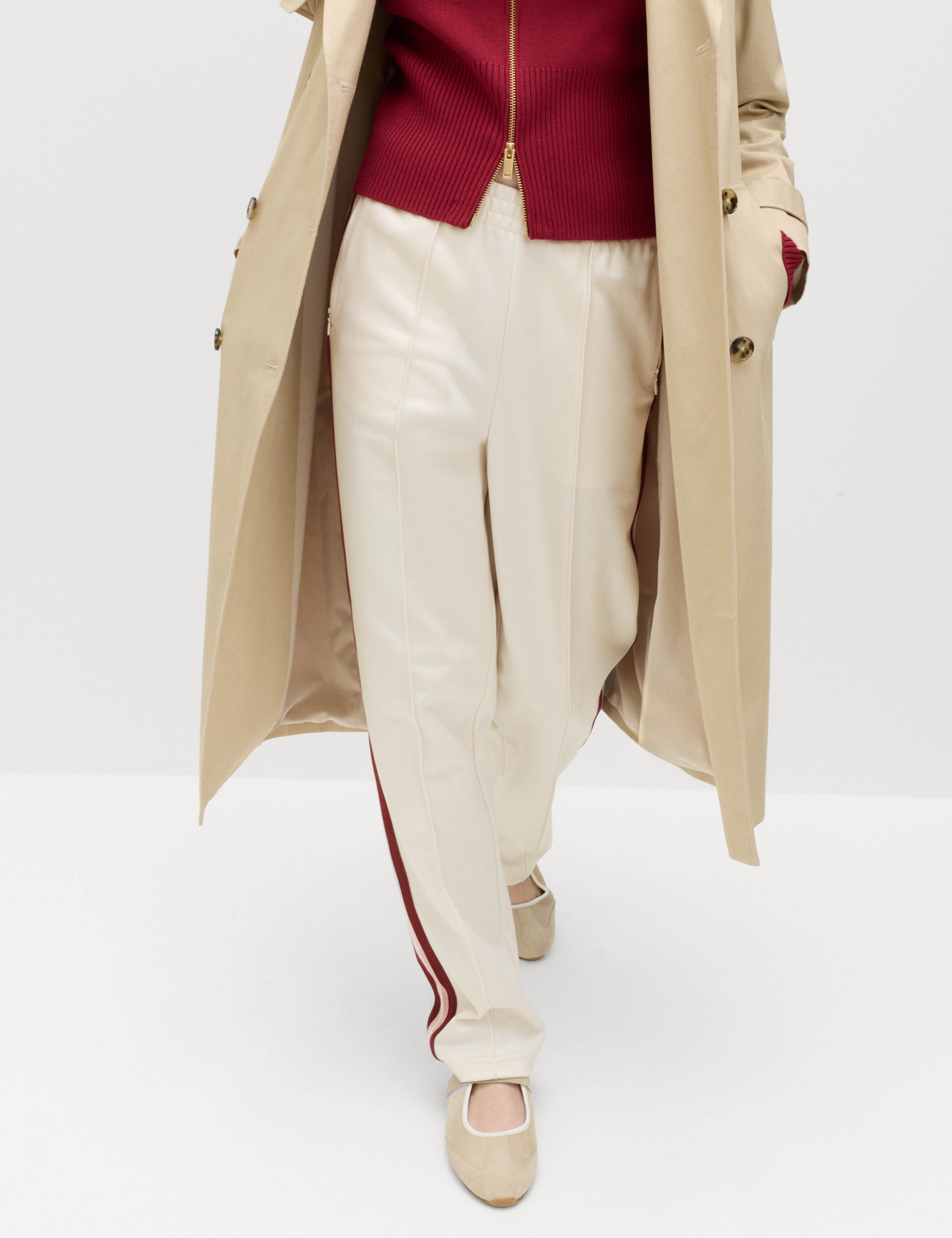 Cotton Rich Retro Side Stripe Joggers 7 of 7