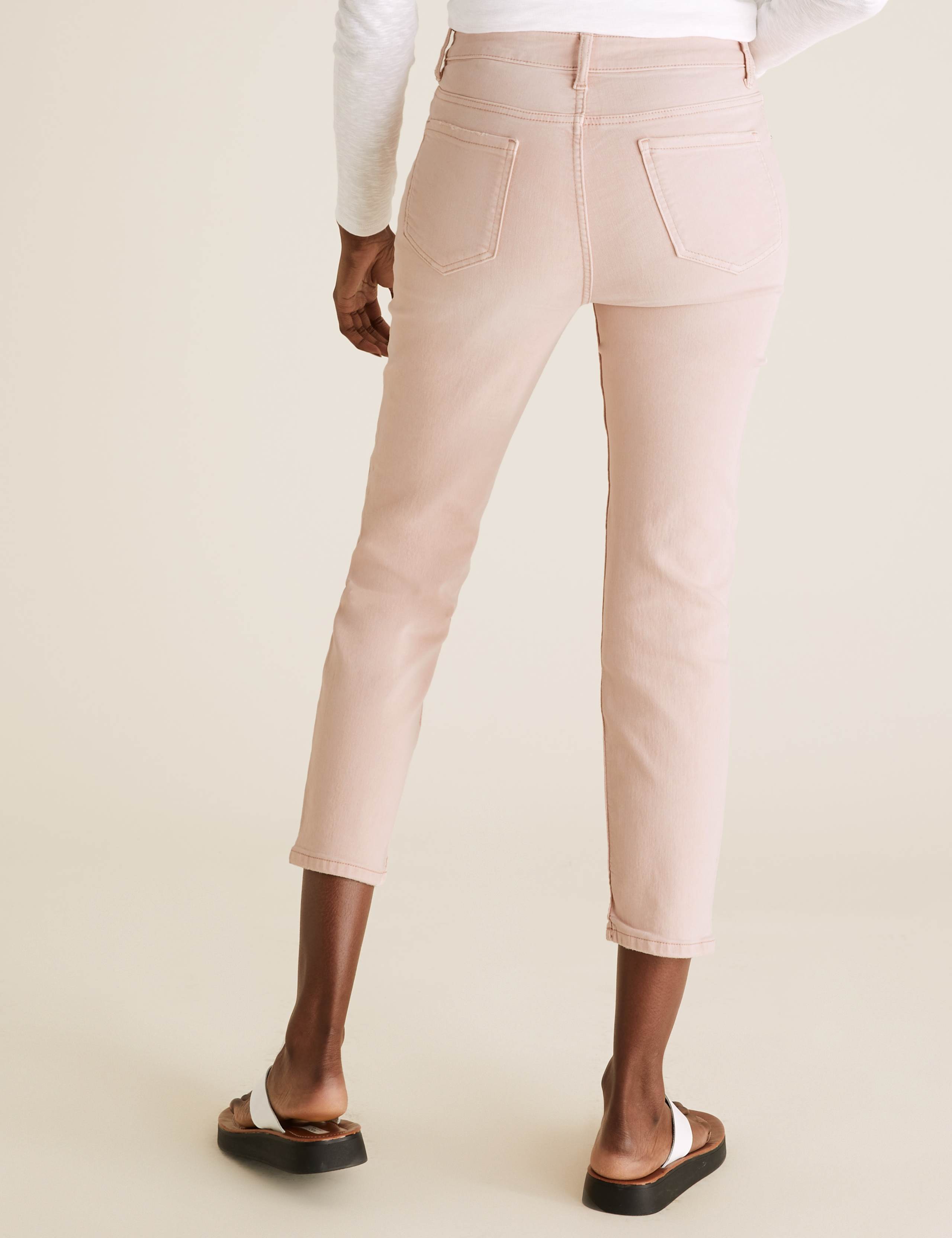 Slim Fit Cropped Jeans 3 of 5