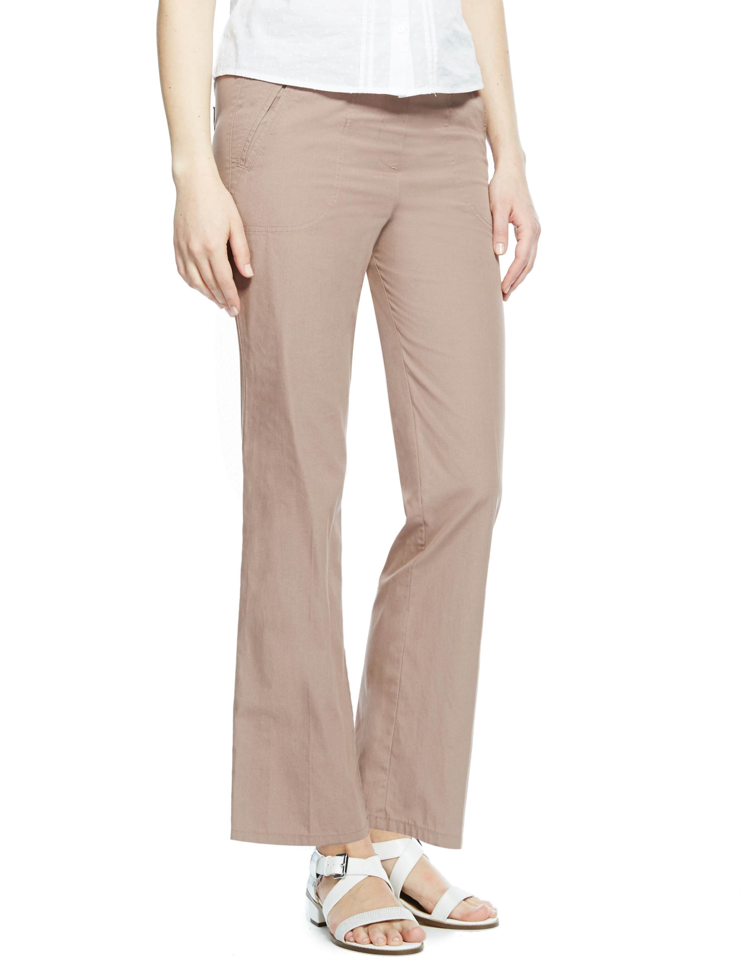 Pure Cotton Adjustable Waist Rugby Trousers 1 of 4