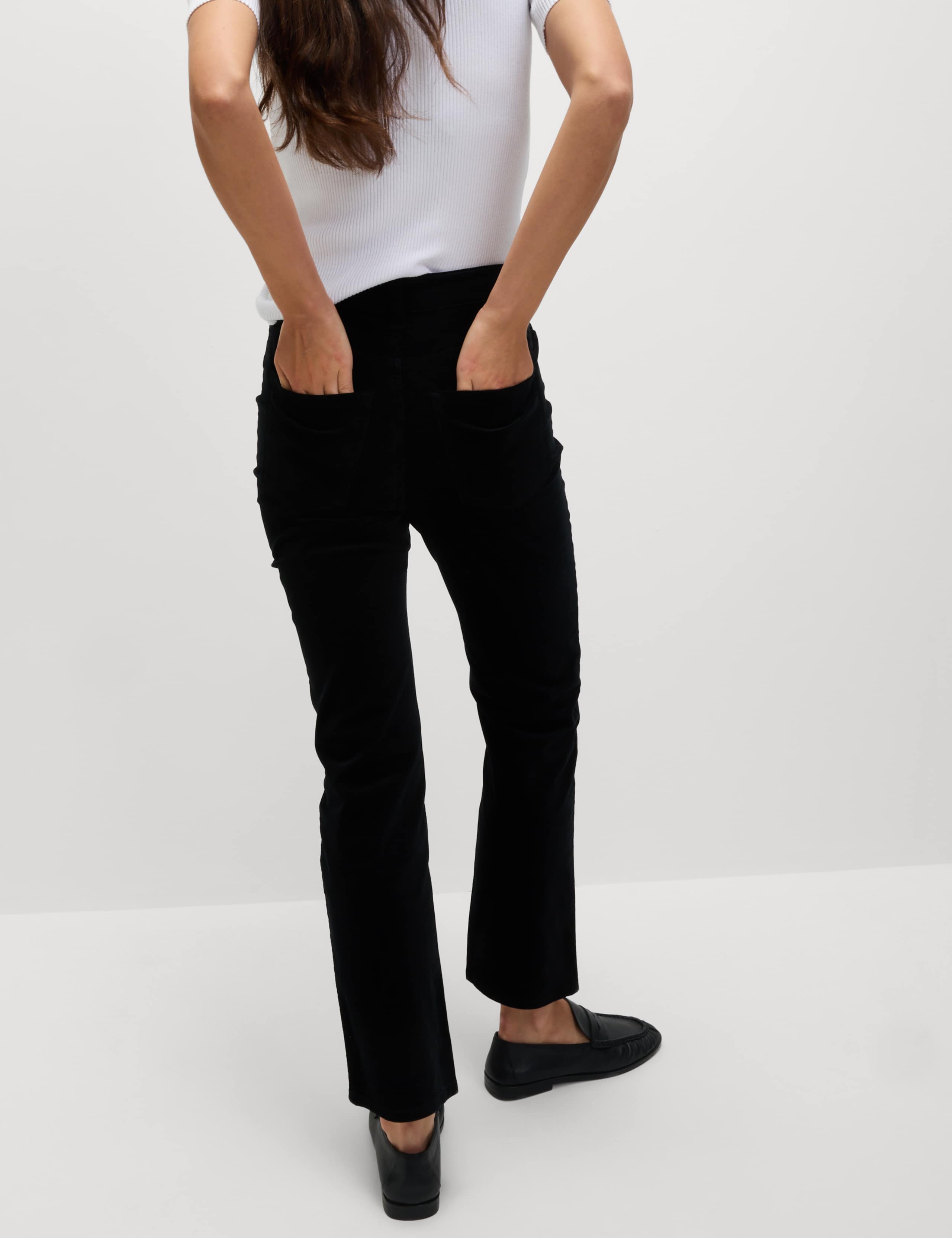 Cord Straight Leg Trousers 3 of 4