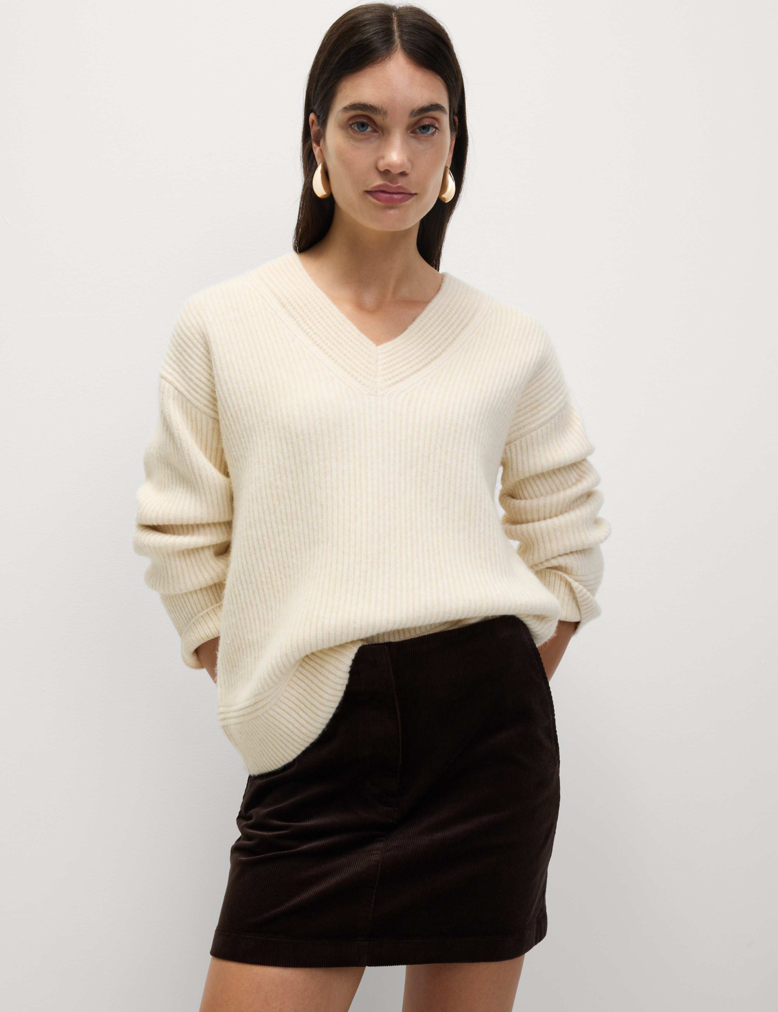 Cotton Rich A-Line Mini Skirt 3 of 6