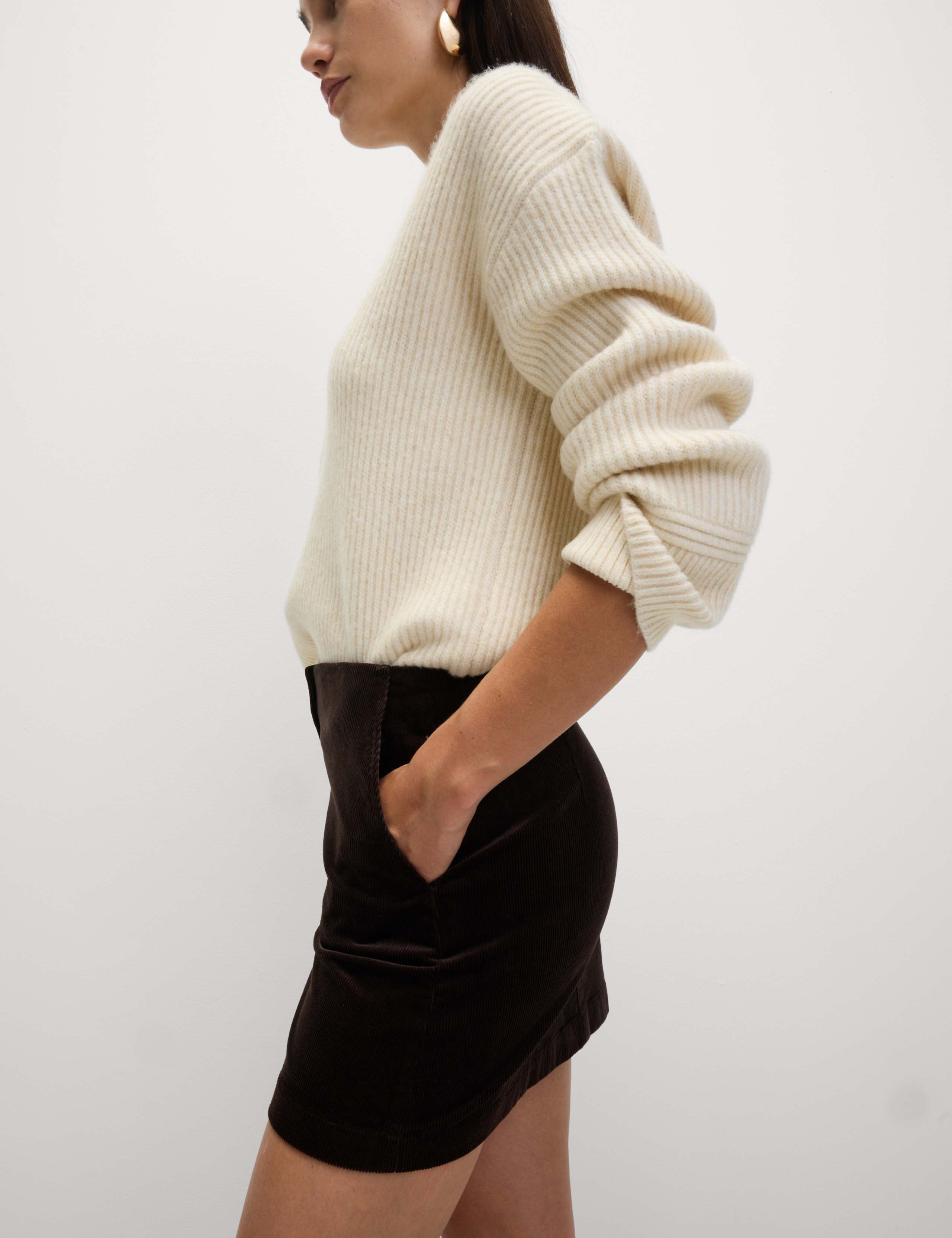 Cotton Rich A-Line Mini Skirt 6 of 6