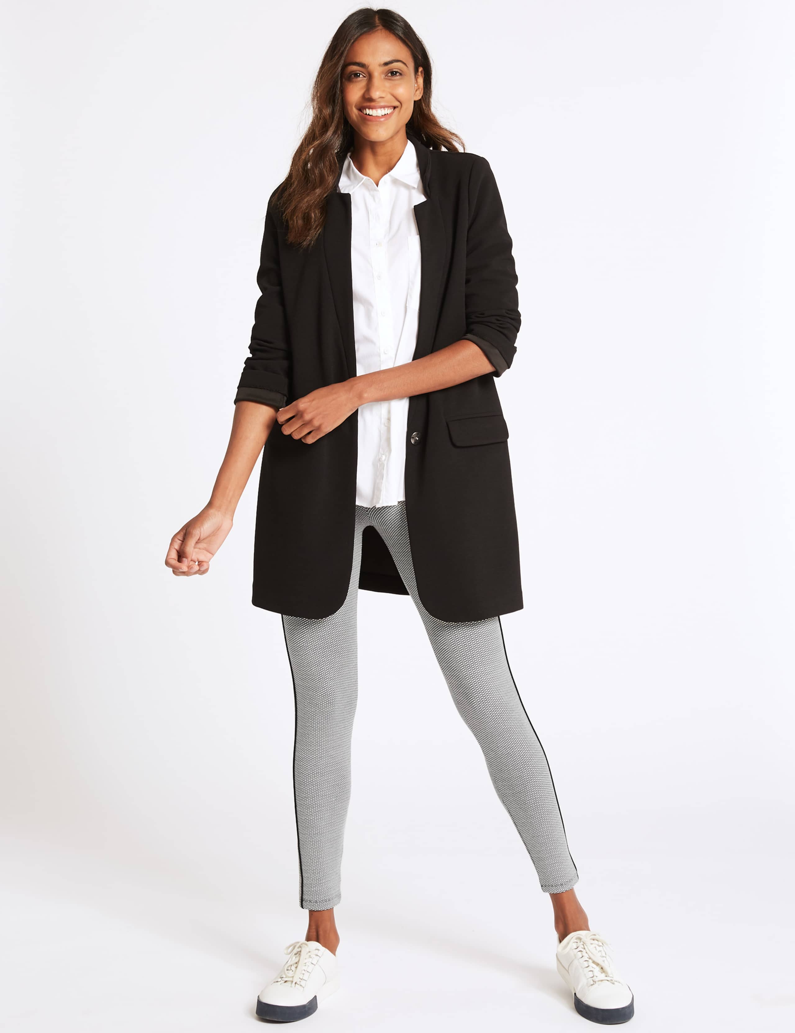 Jacquard Side Stripe Leggings 1 of 6