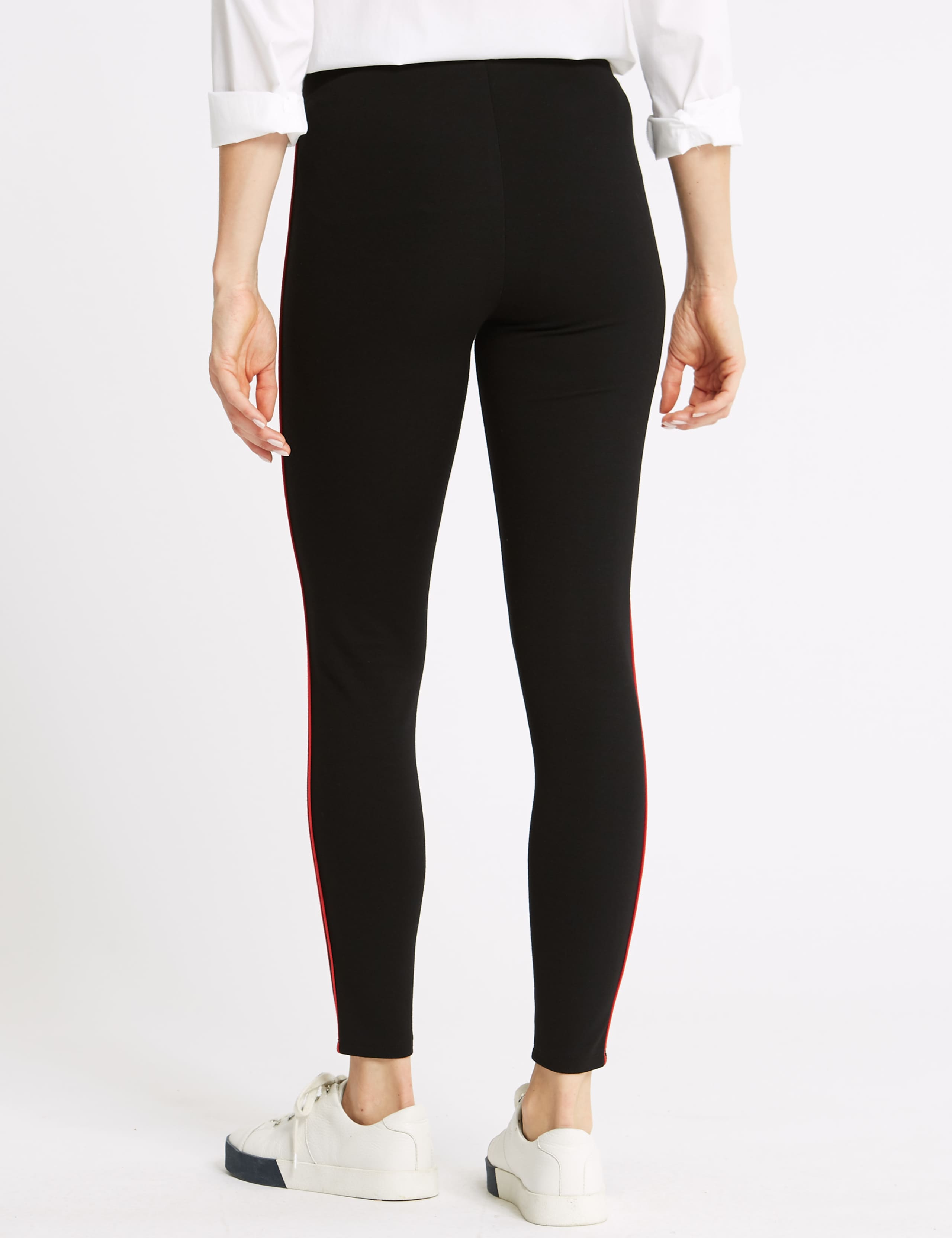 Ponte Side Stripe Leggings 4 of 6