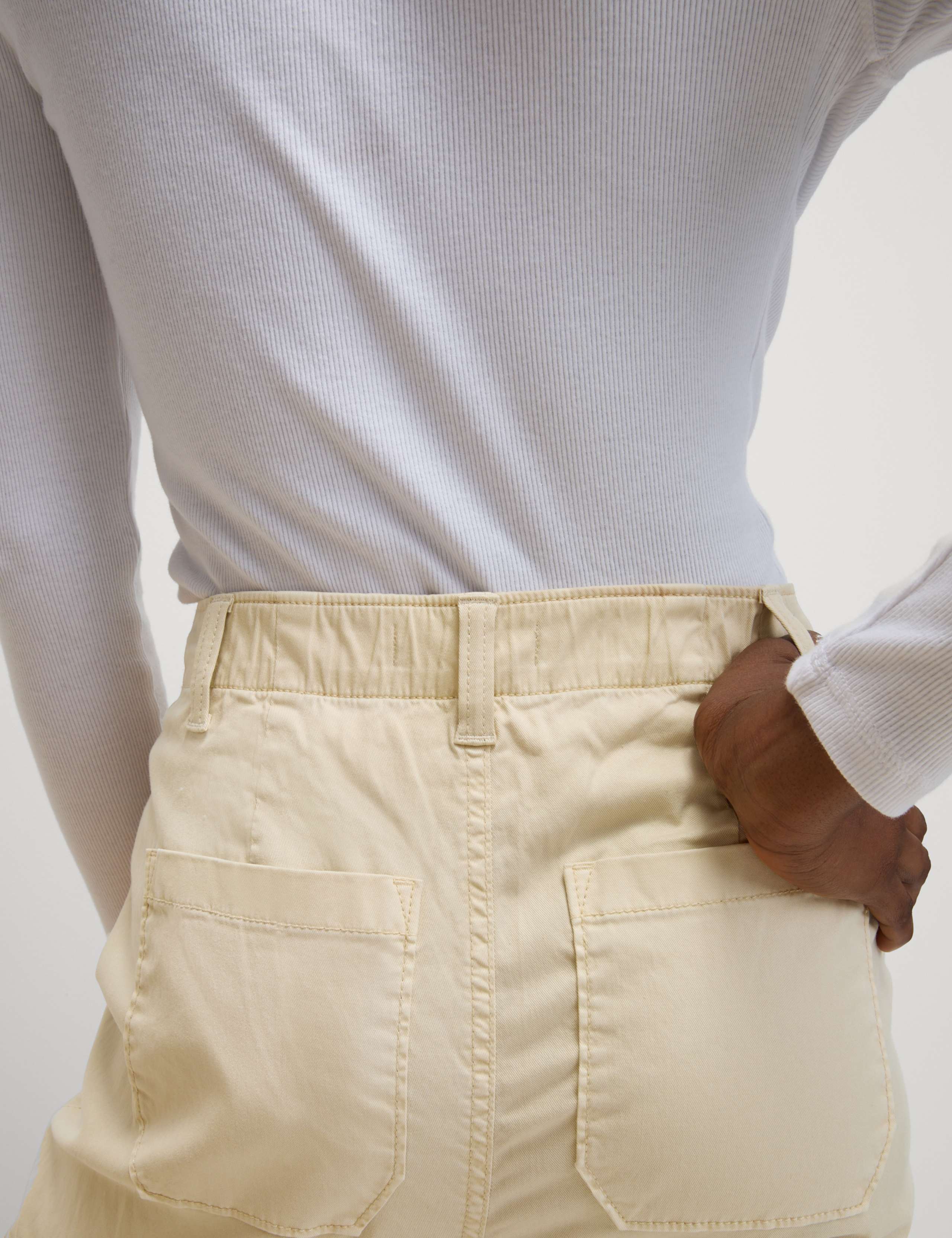 Lyocell Rich Cargo Straight Leg Trousers 5 of 6