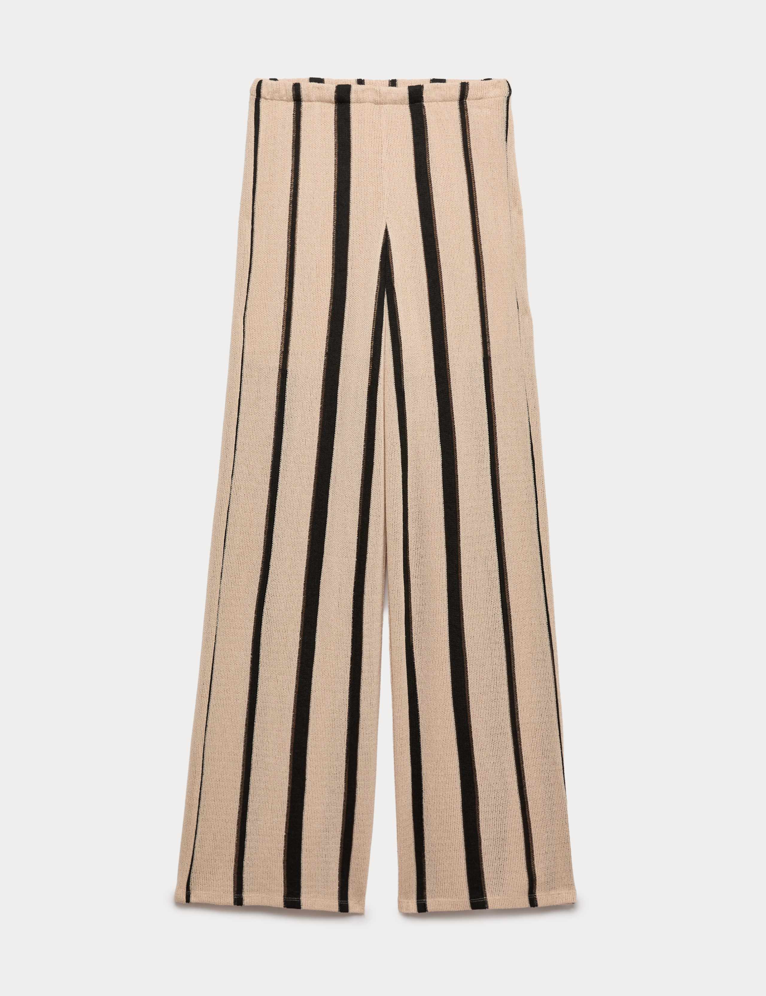 Striped Wide Leg Trousers 2 of 5