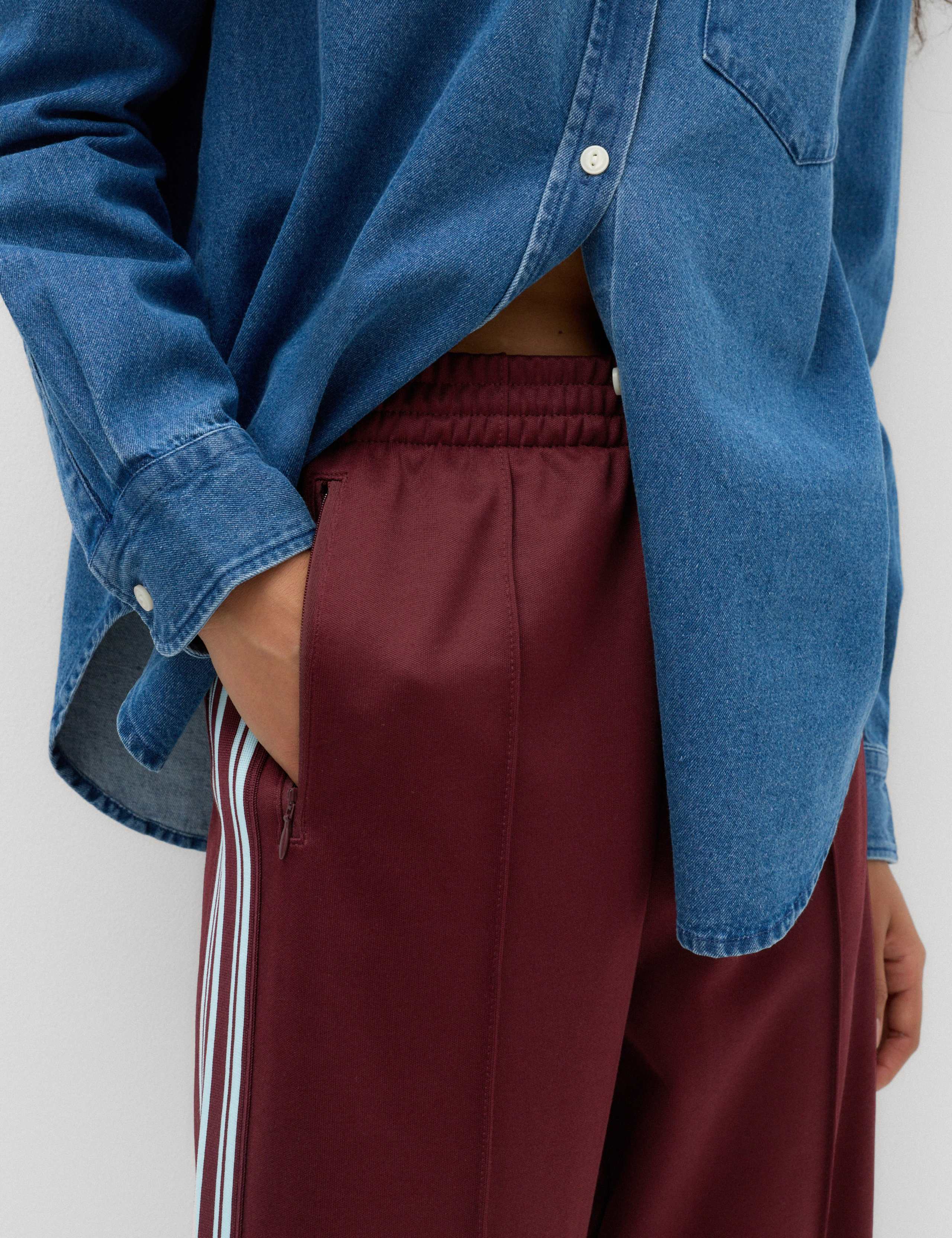 Side Stripe Straight Leg Joggers 3 of 5