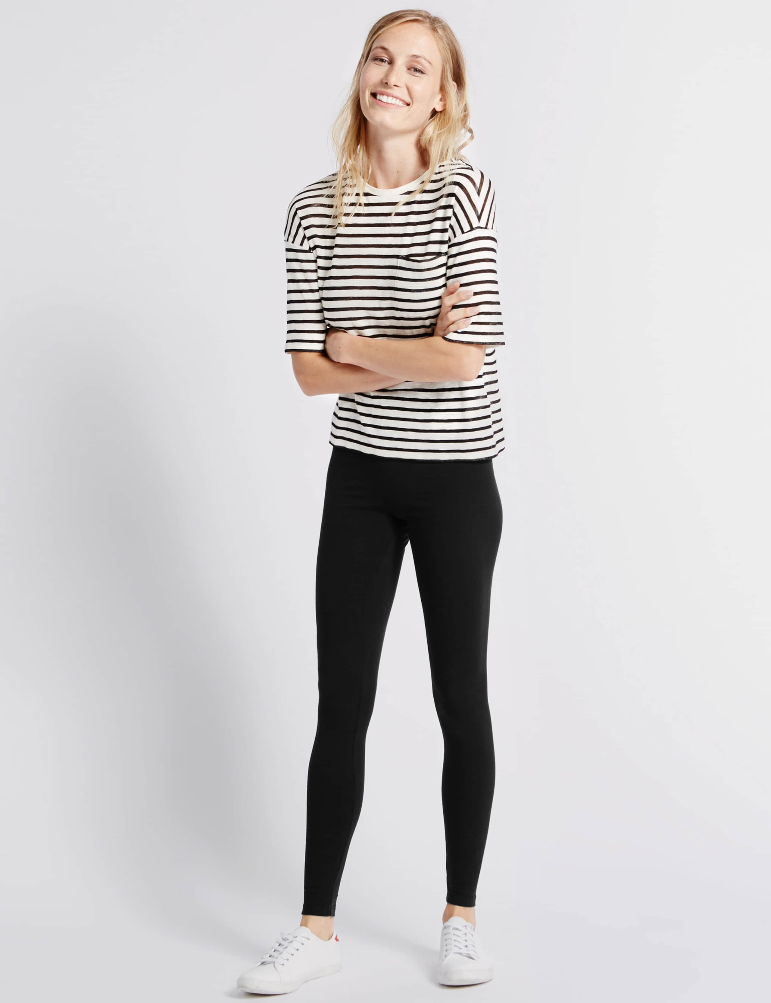 PETITE Cotton Rich Leggings 1 of 6