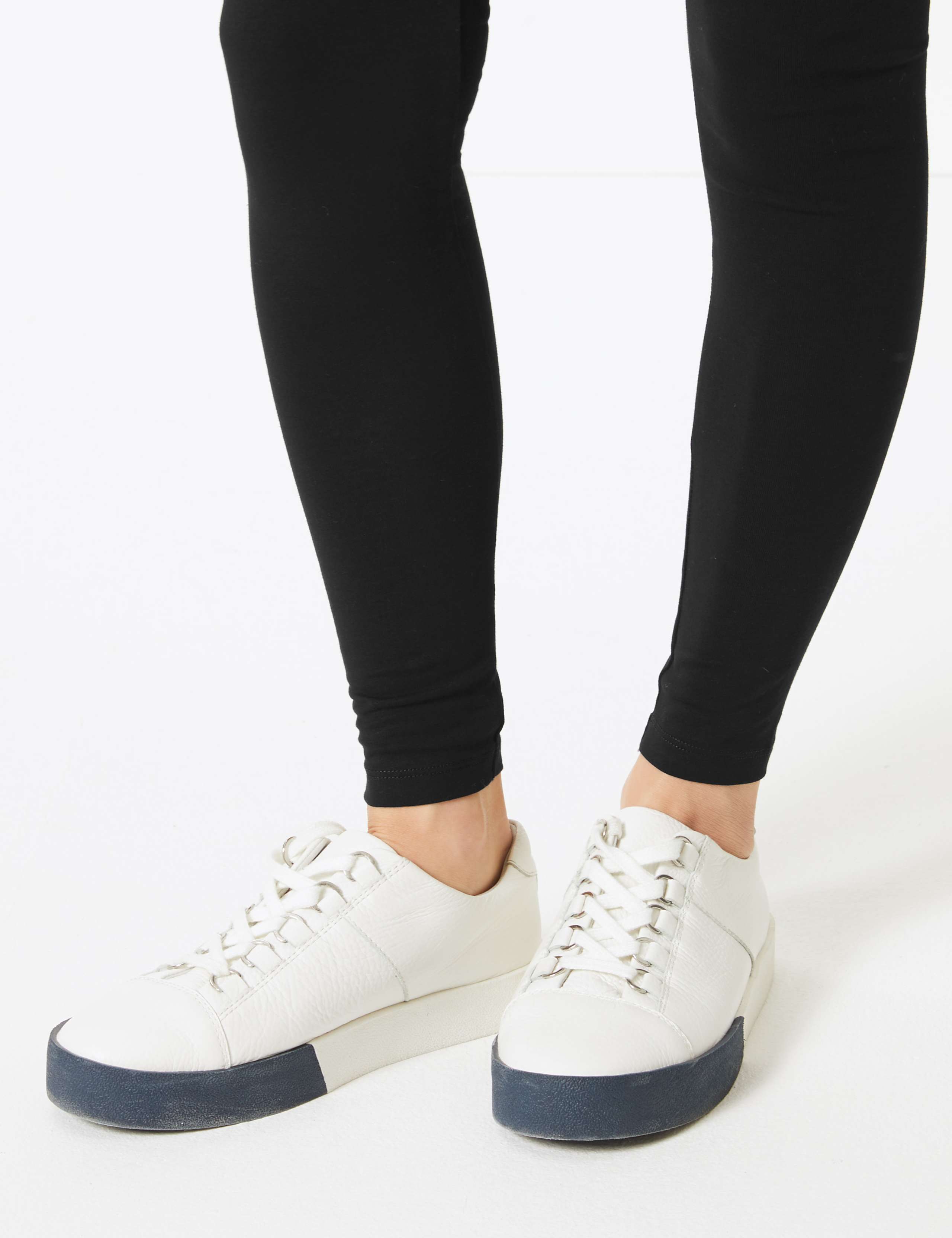 PETITE Cotton Rich High Waist Leggings 5 of 6