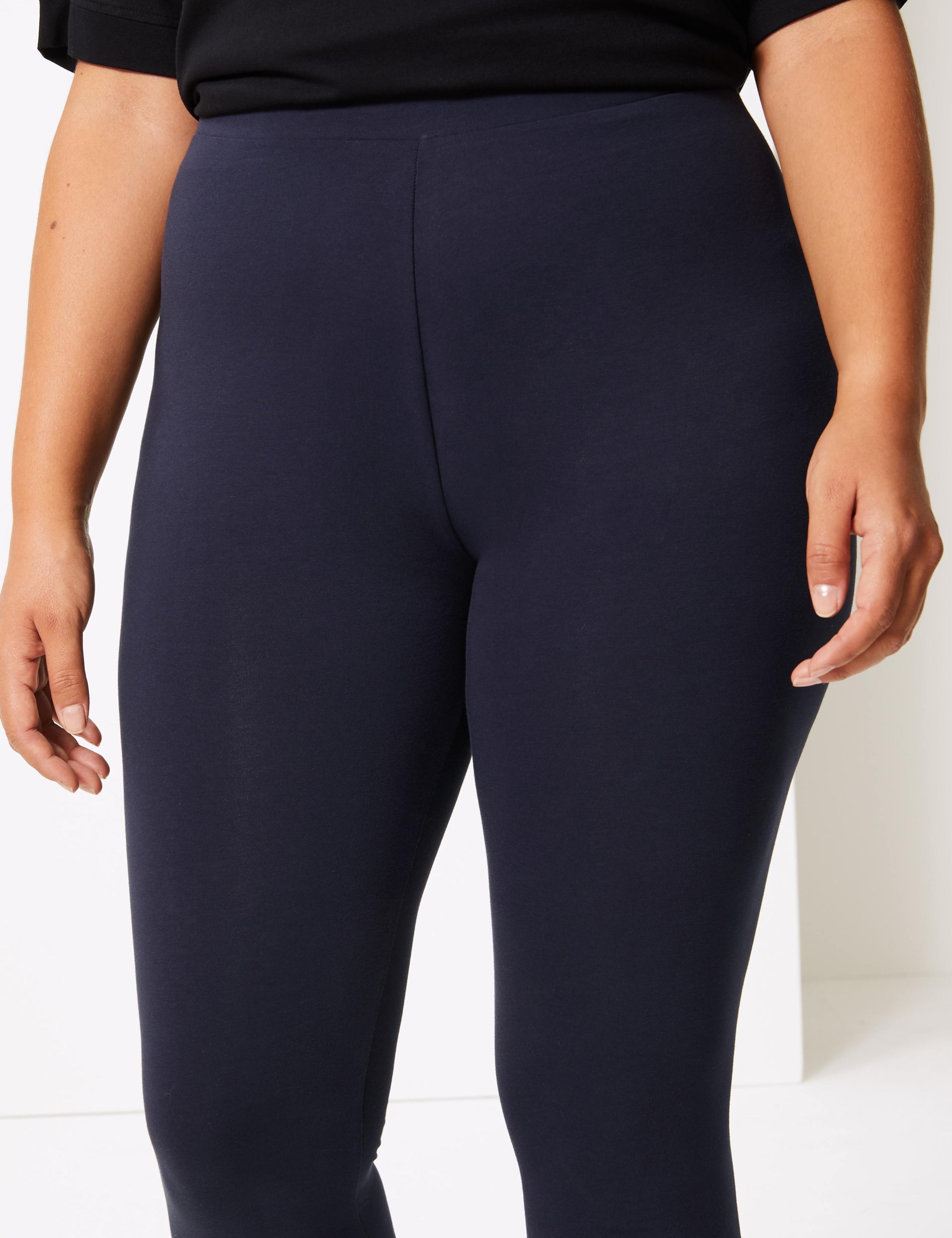 CURVE Cotton Rich High Waist Leggings 4 of 6