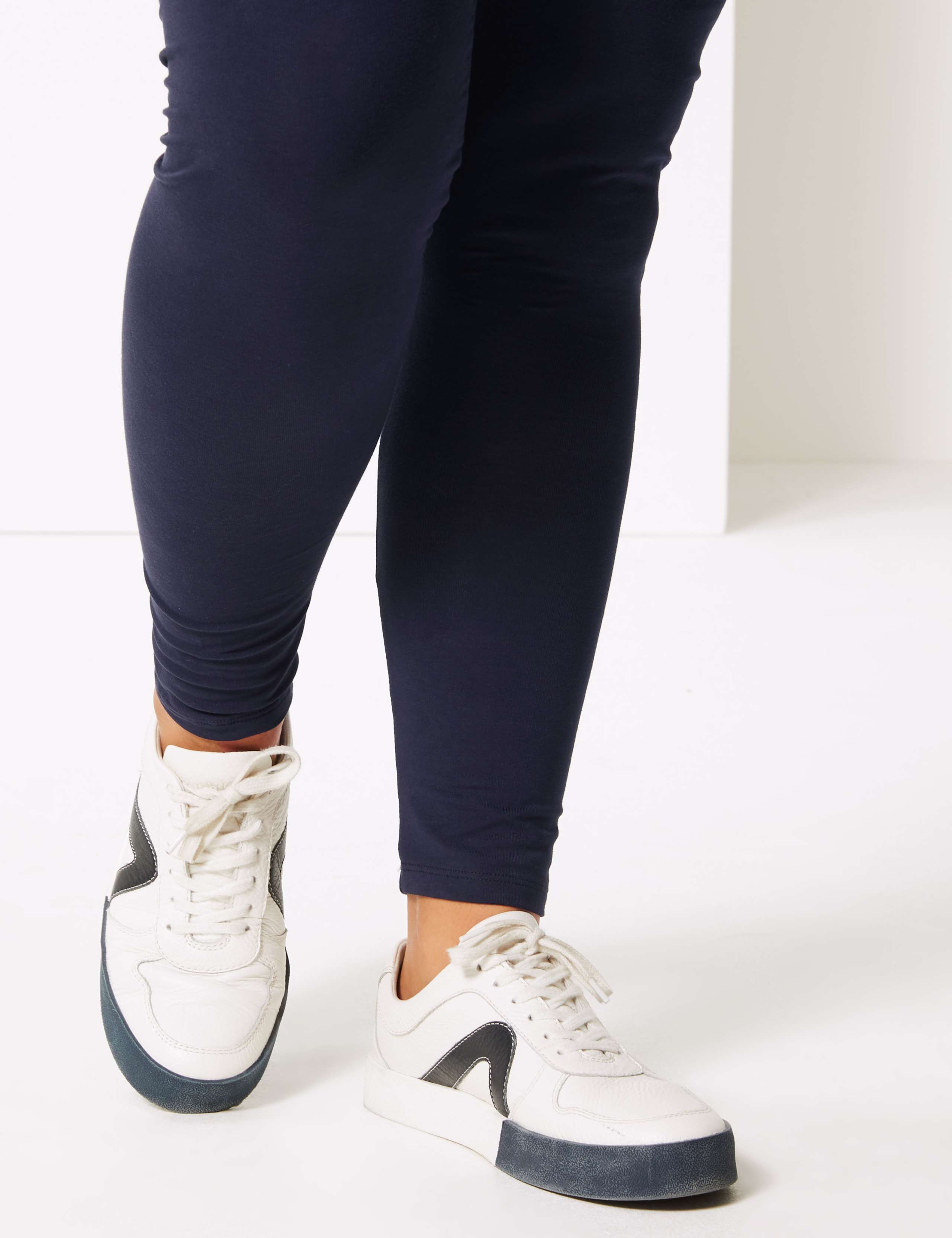 CURVE Cotton Rich High Waist Leggings 5 of 6