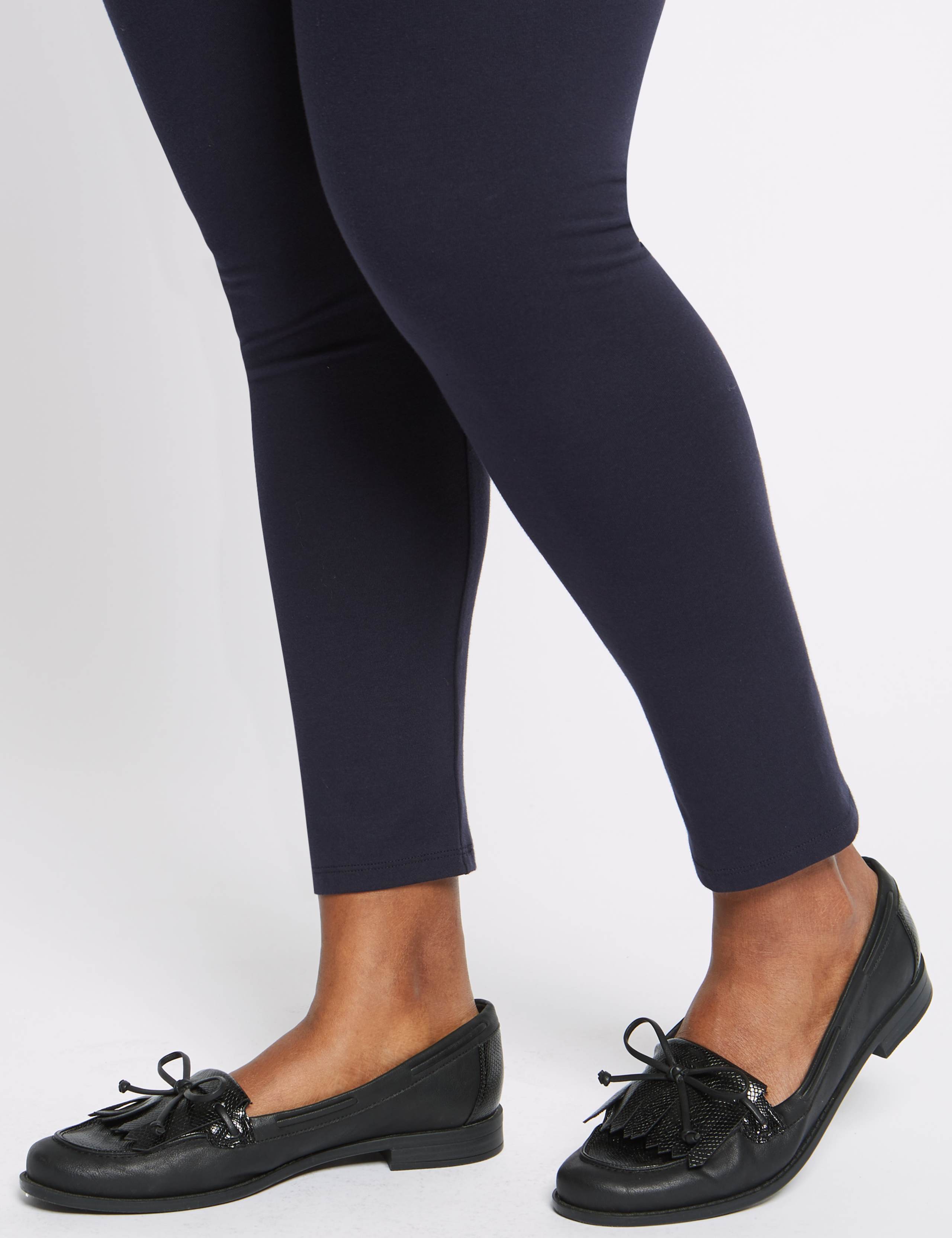 CURVE Cotton Rich High Waist Leggings 6 of 6