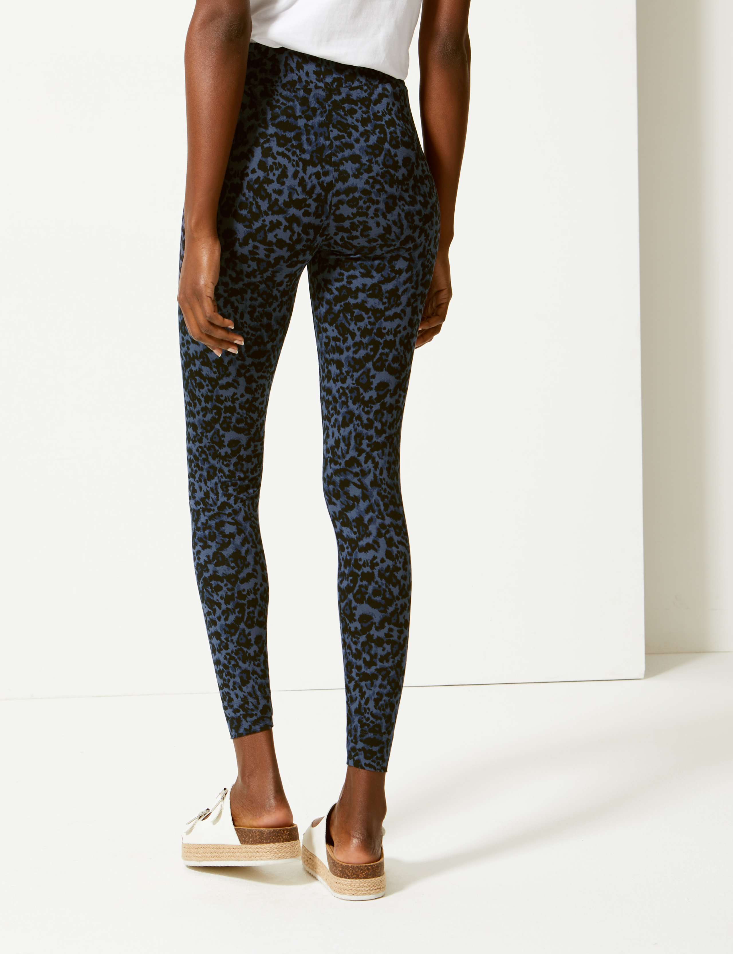 Animal Print High Waist Leggings 3 of 5