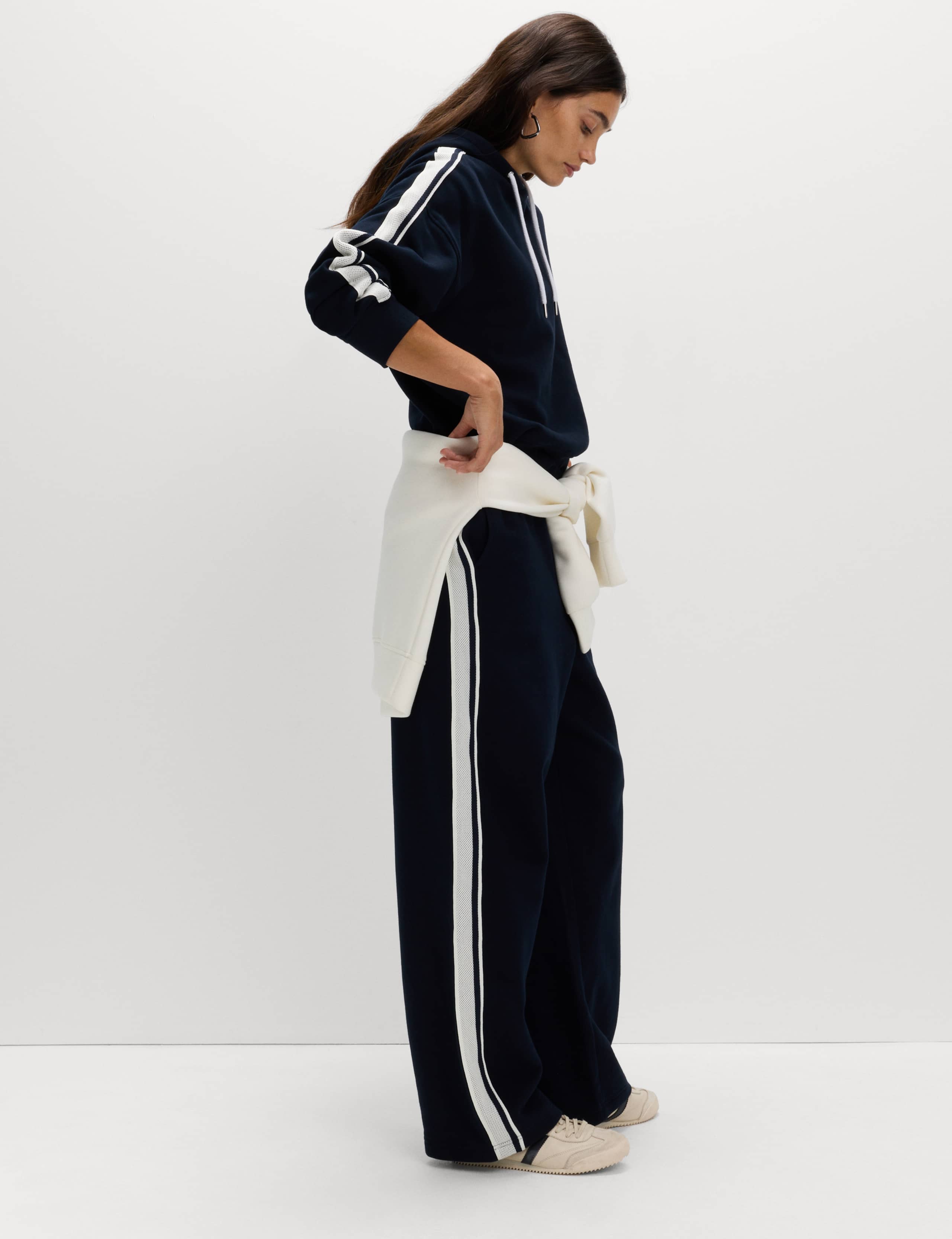 Pure Cotton Side Stripe Joggers 5 of 6