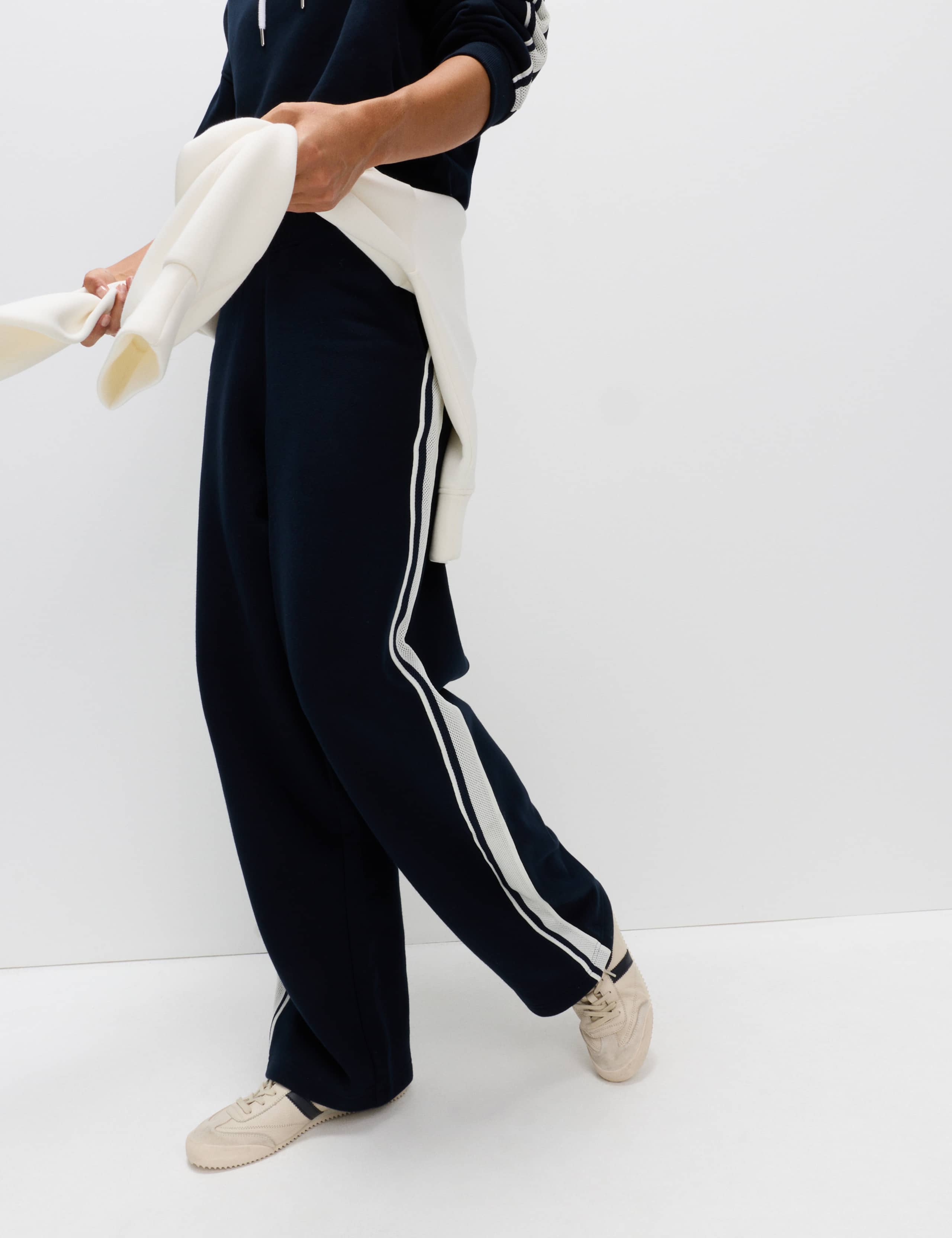 Pure Cotton Side Stripe Joggers 6 of 6