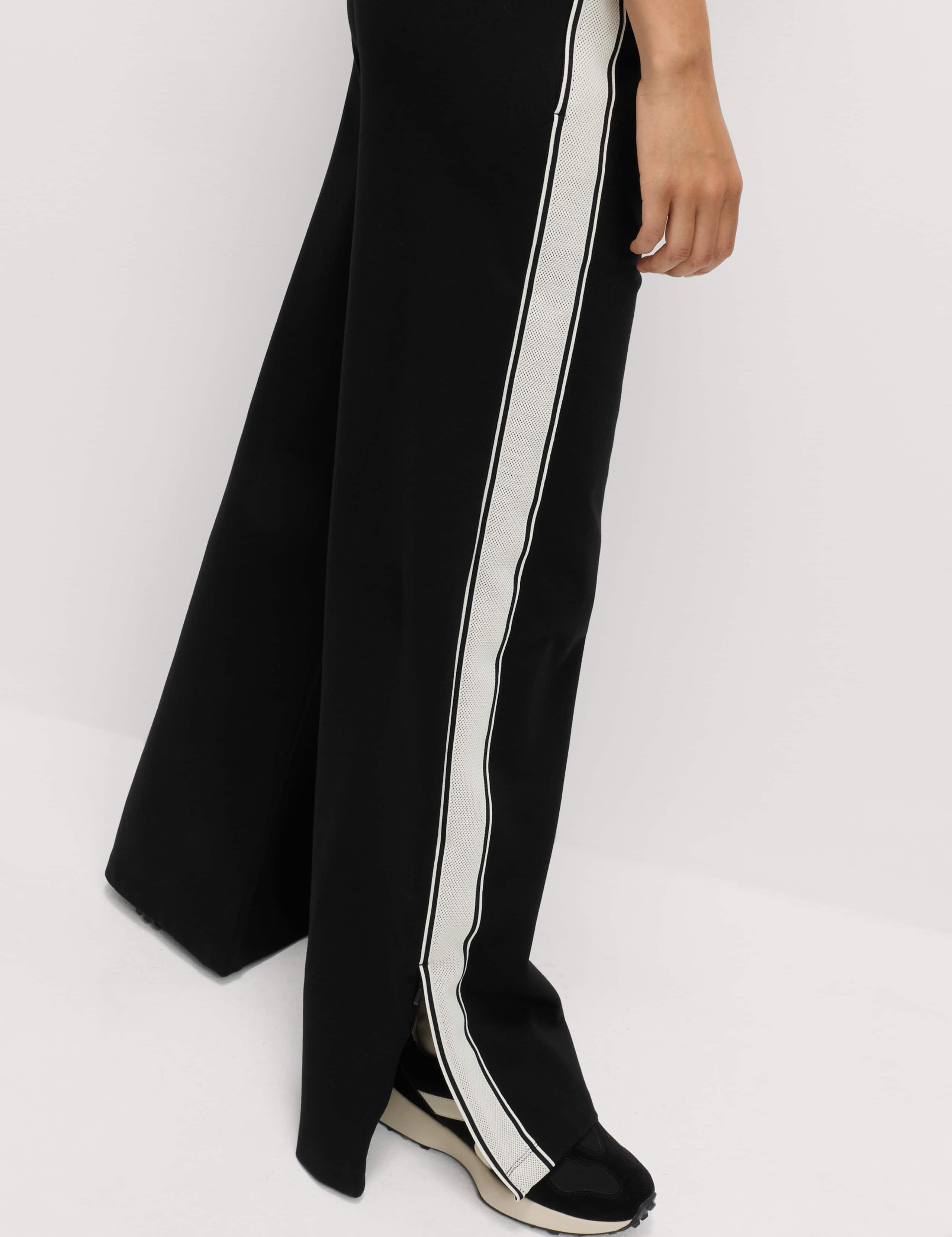 Jersey Side Stripe Wide Leg Trousers 6 of 6