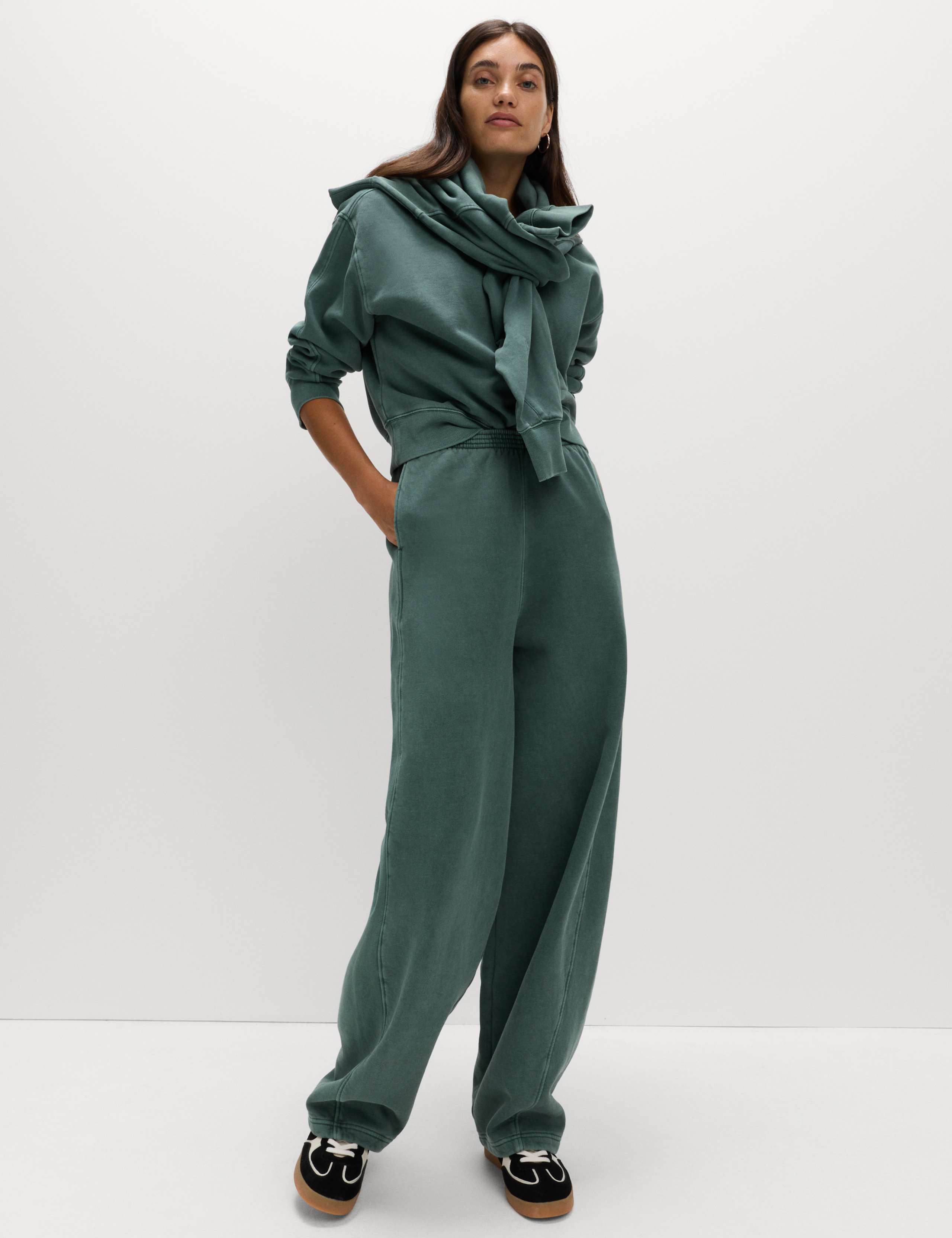 Pure Cotton Slouchy Relaxed Joggers 5 of 6