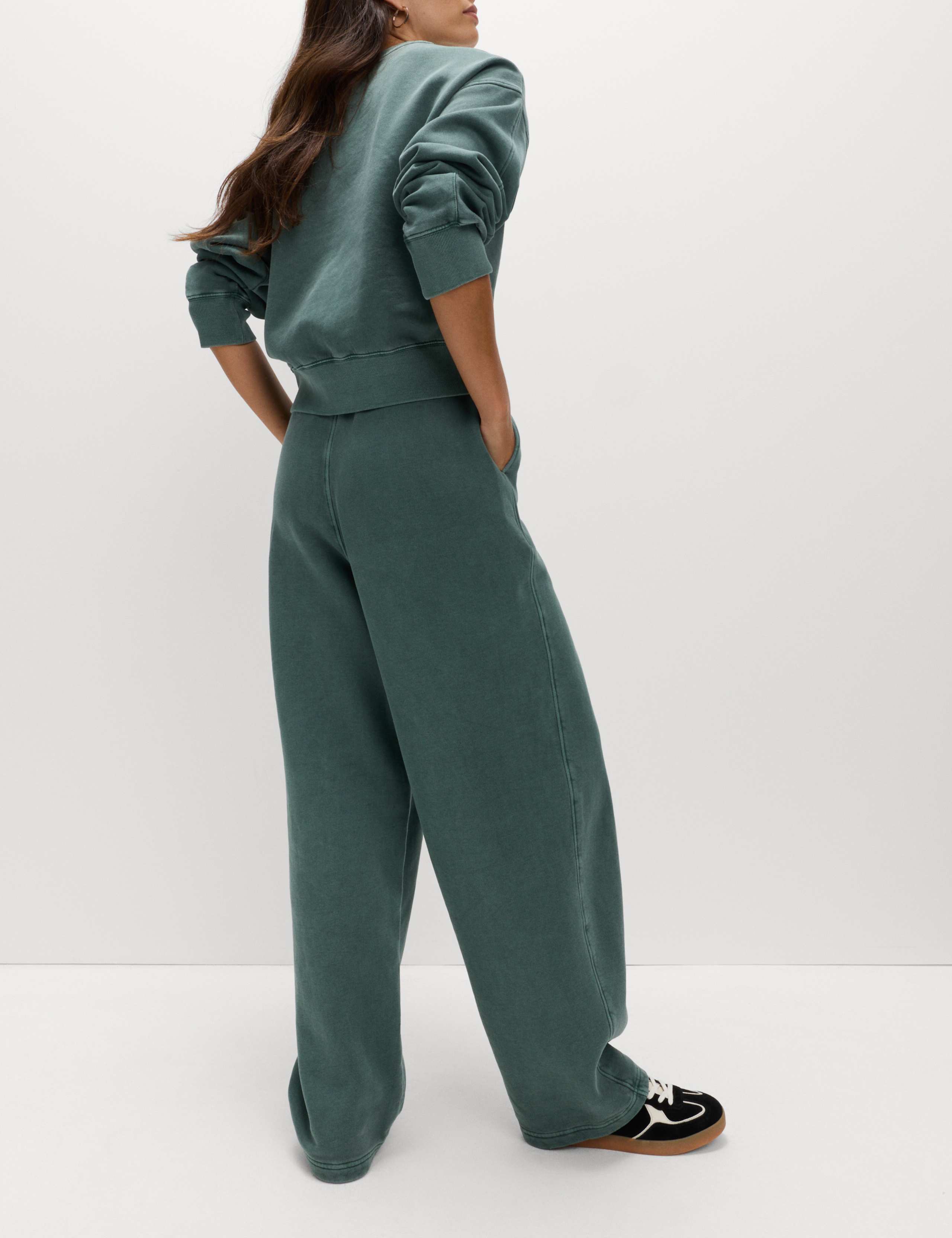 Pure Cotton Slouchy Relaxed Joggers 6 of 6