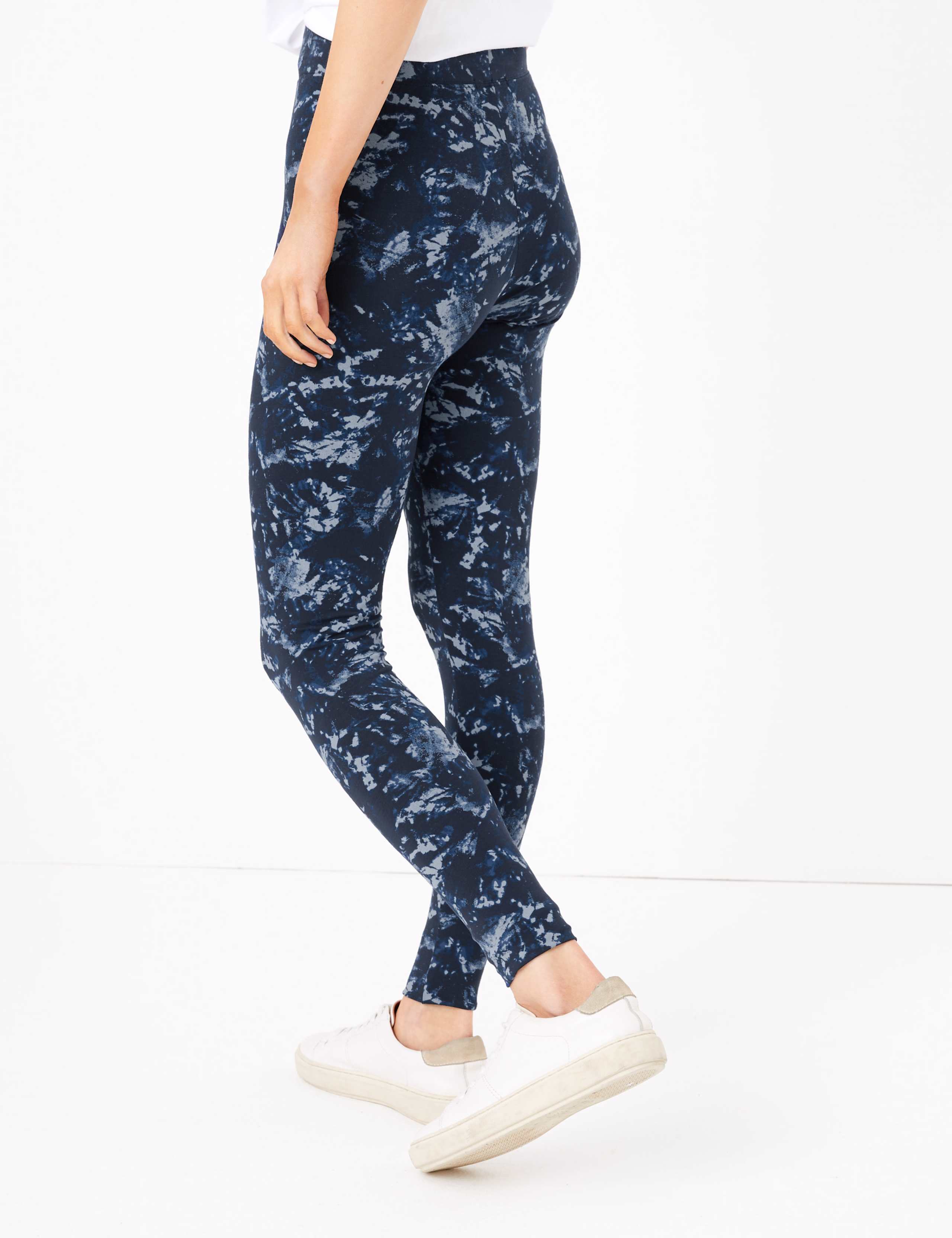 Jersey Tie Dye High Waisted Leggings 3 of 5