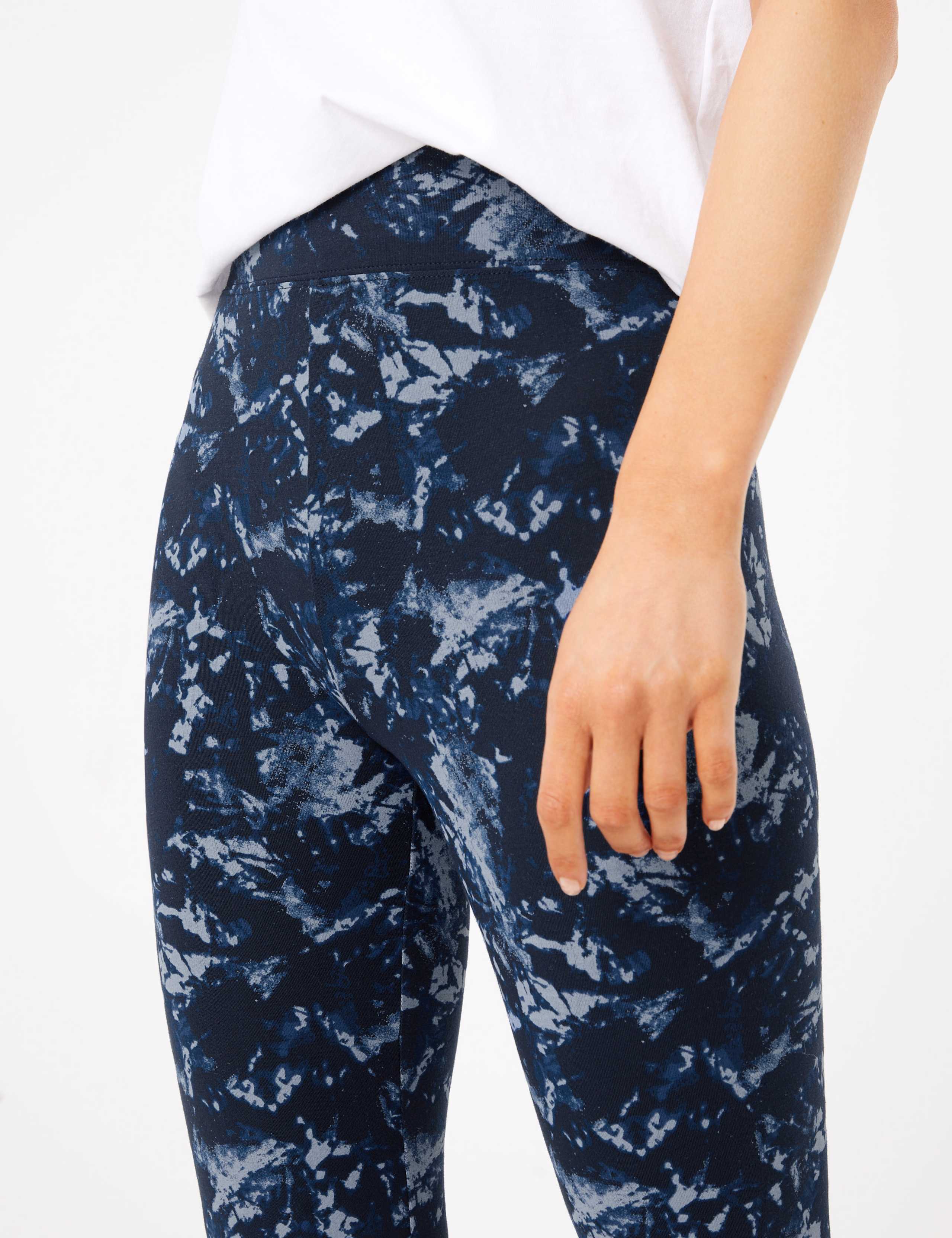 Jersey Tie Dye High Waisted Leggings 4 of 5