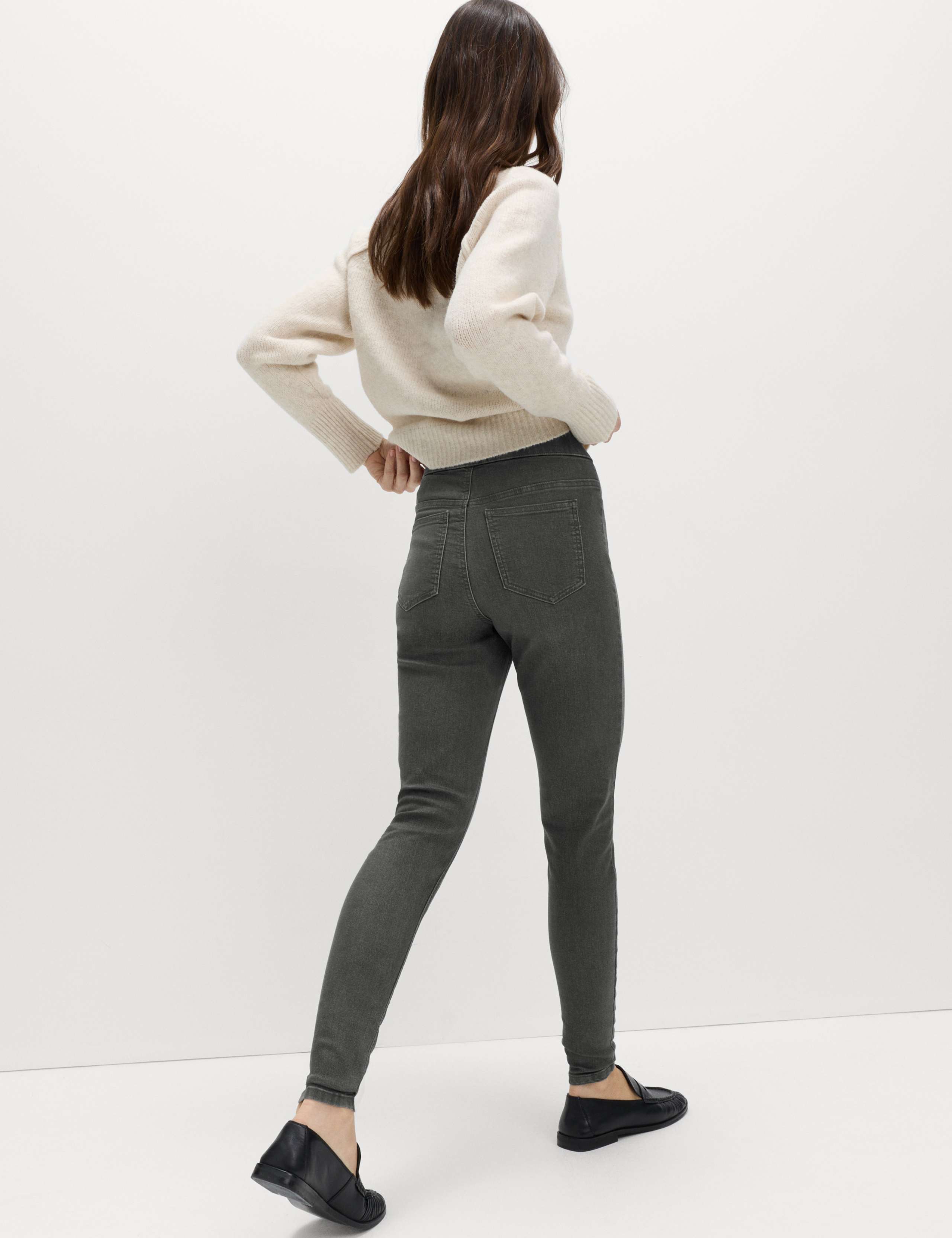 Pull on High Waisted Jegging 1 of 3