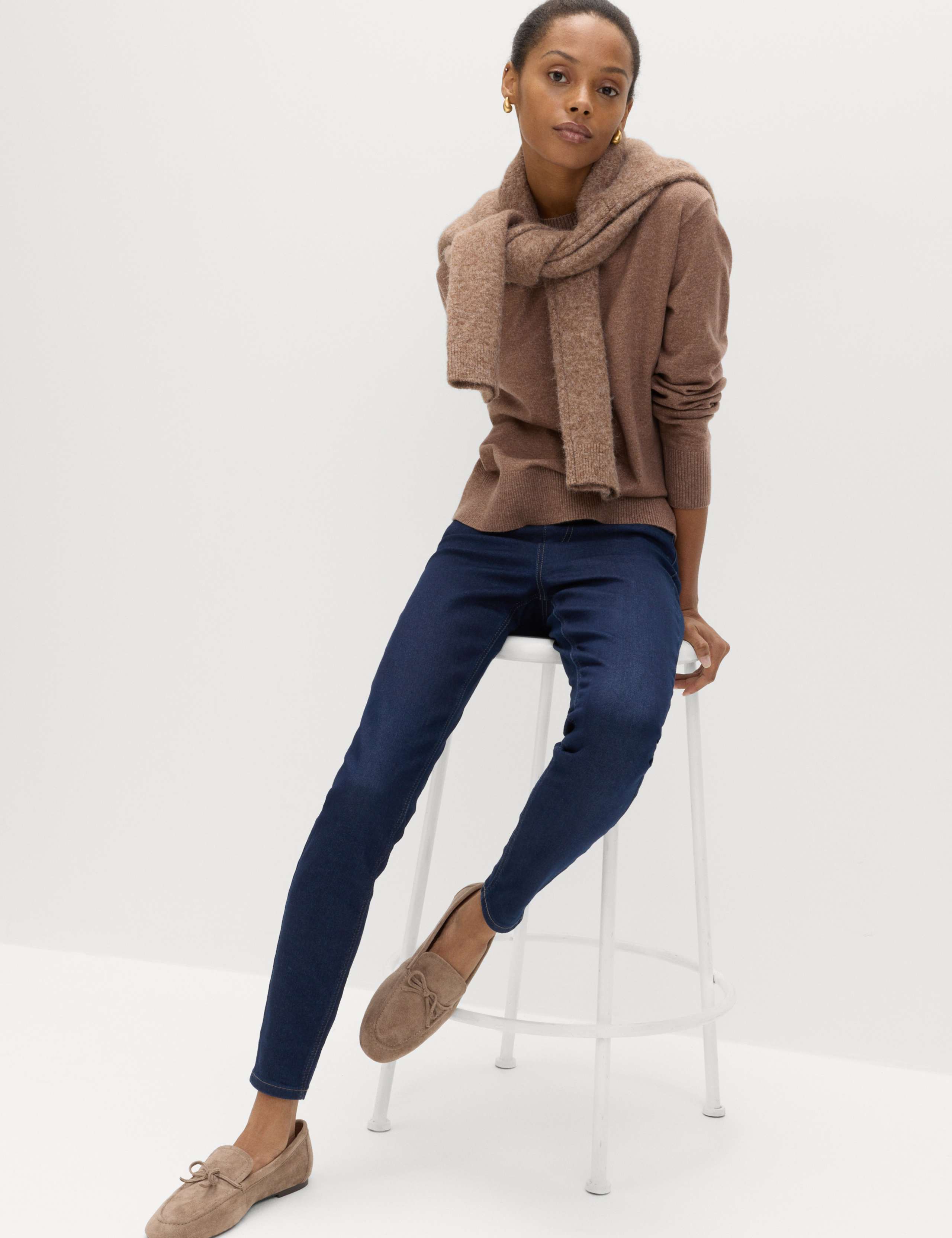 Pull on High Waisted Jegging 1 of 6