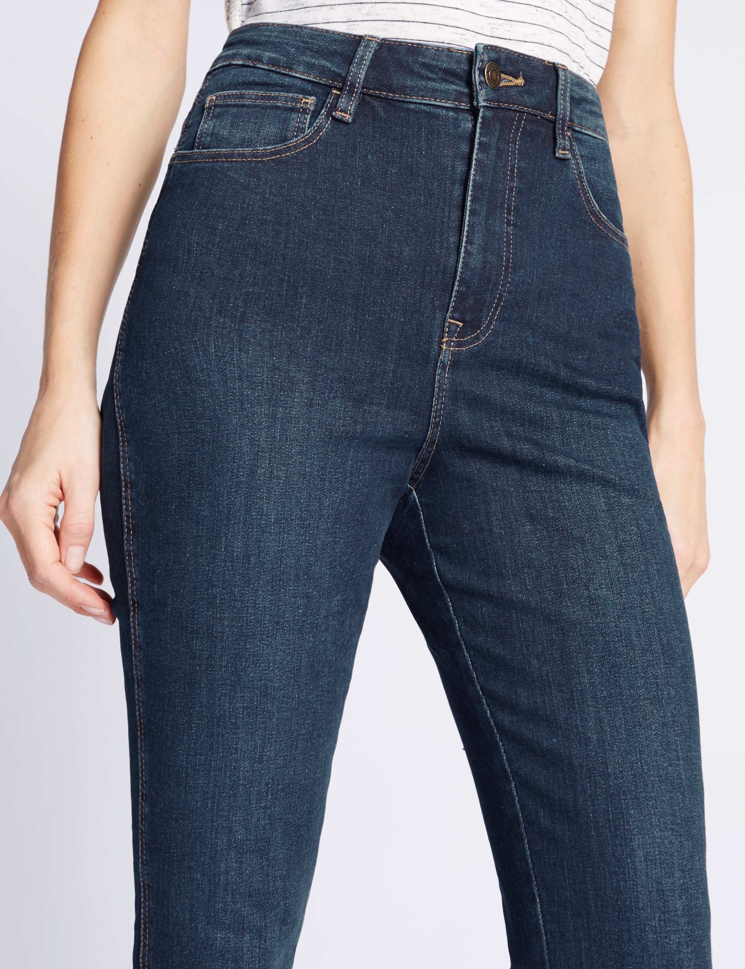 High Waisted Skinny Leg Jeans 5 of 6