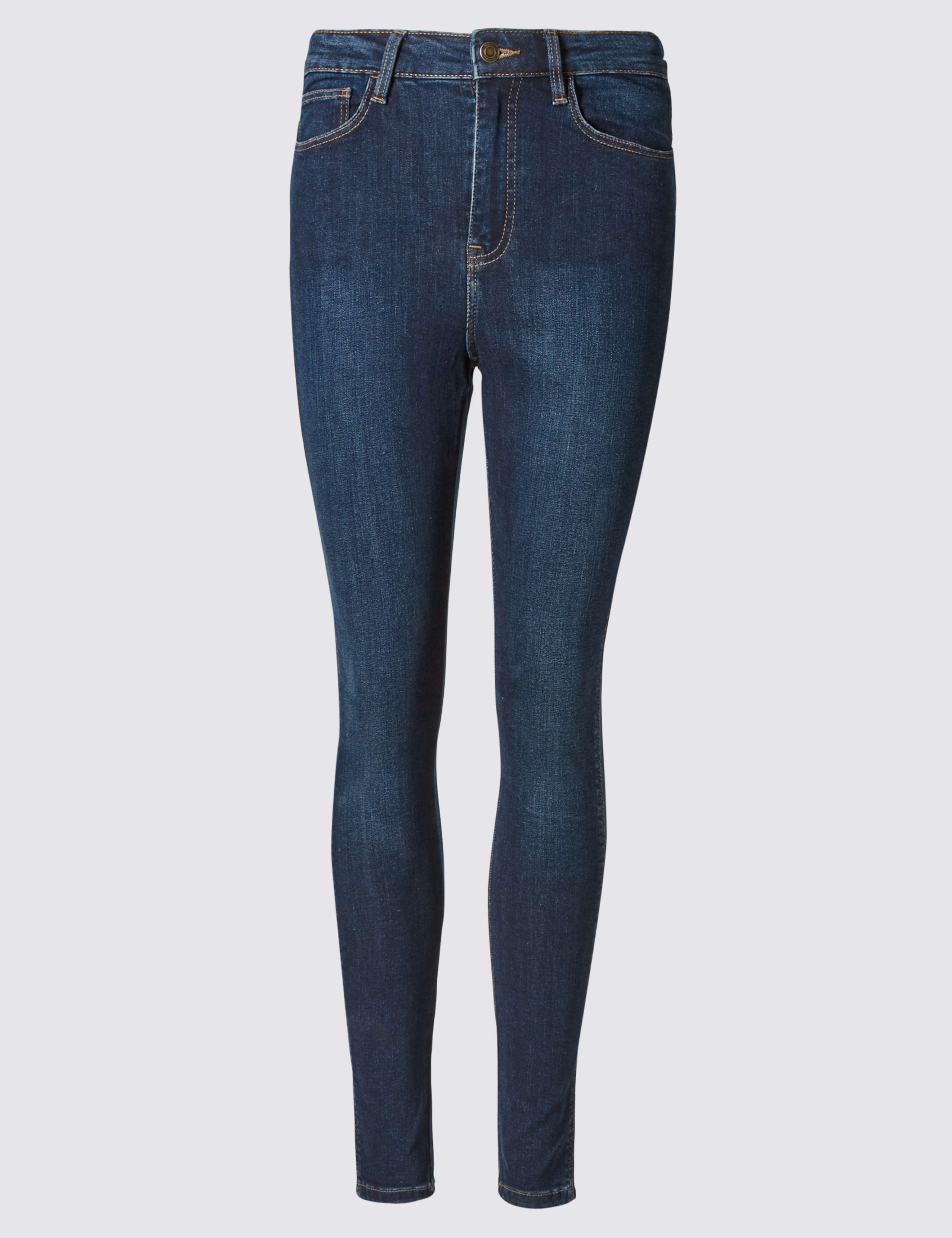 High Waisted Skinny Leg Jeans 2 of 6
