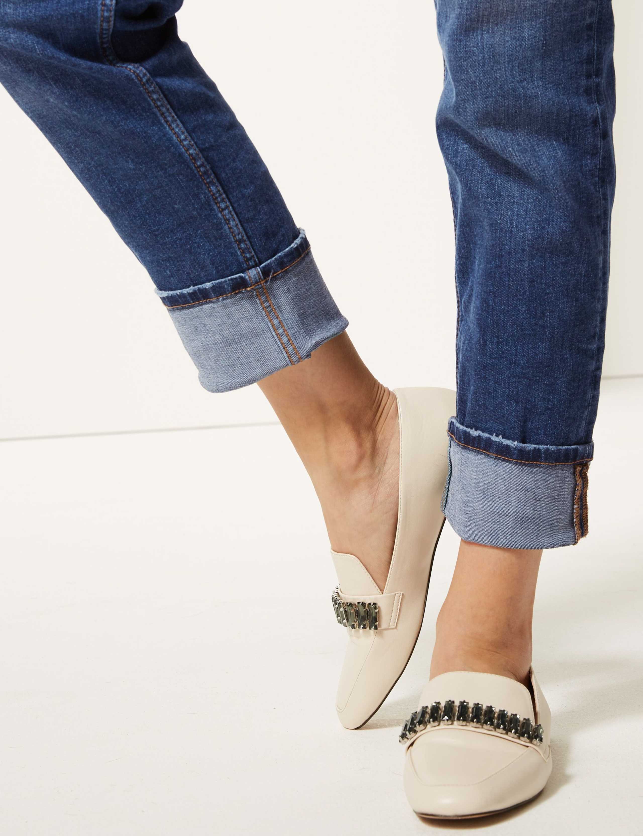 Mid Rise Relaxed Slim Leg Jeans 5 of 6
