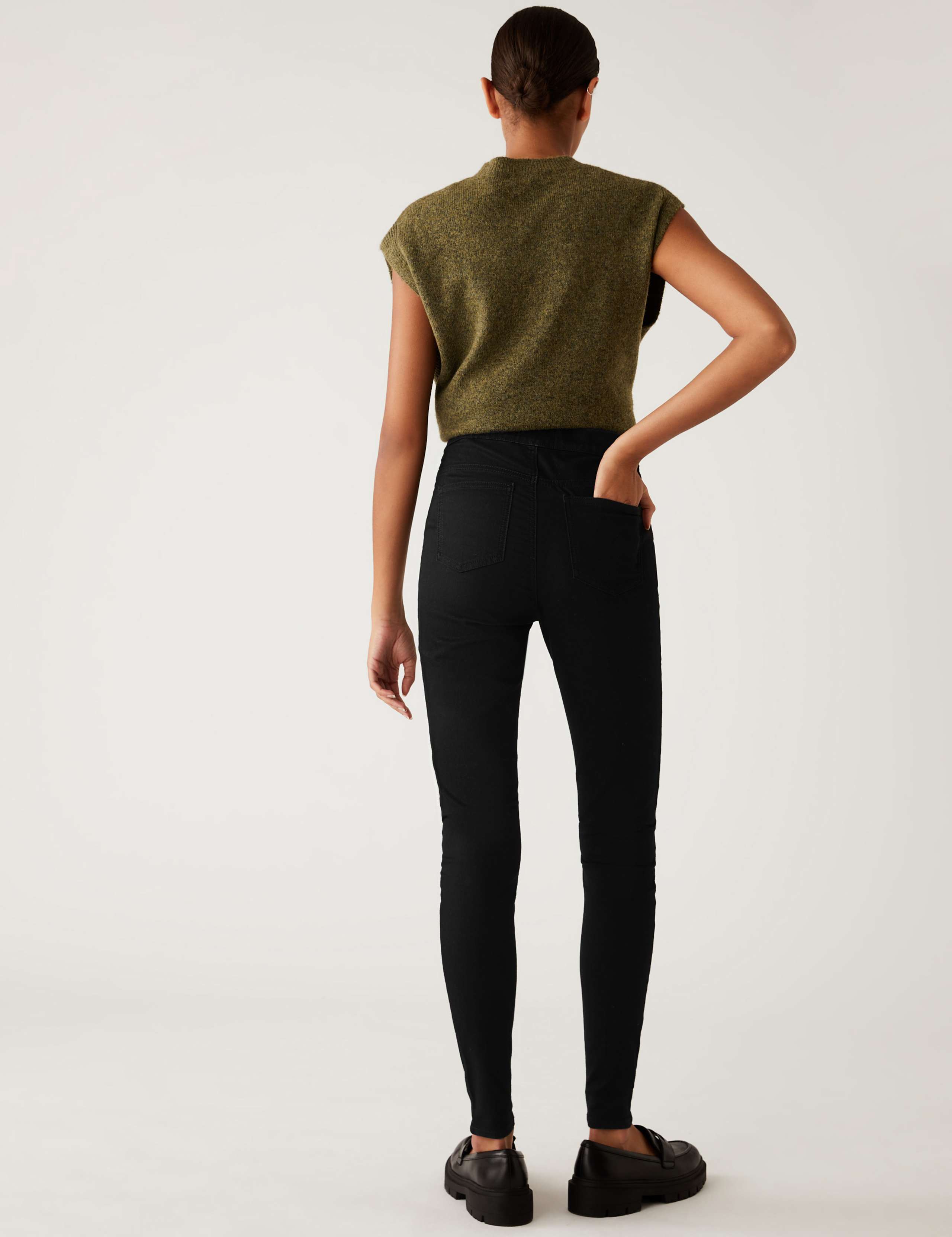 2 Pack High Waisted Jeggings 5 of 5