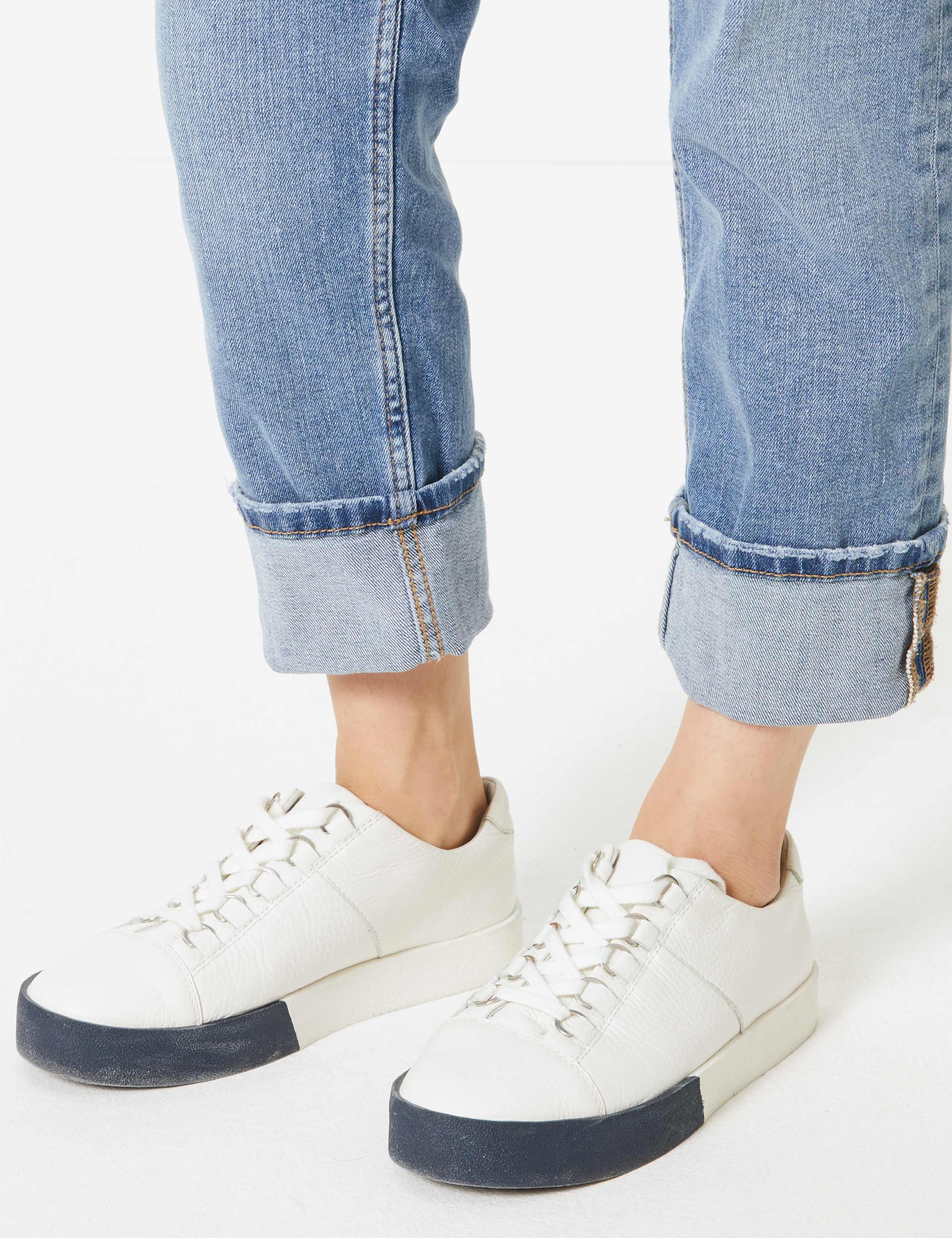 PETITE Mid Rise Relaxed Slim Jeans 5 of 6