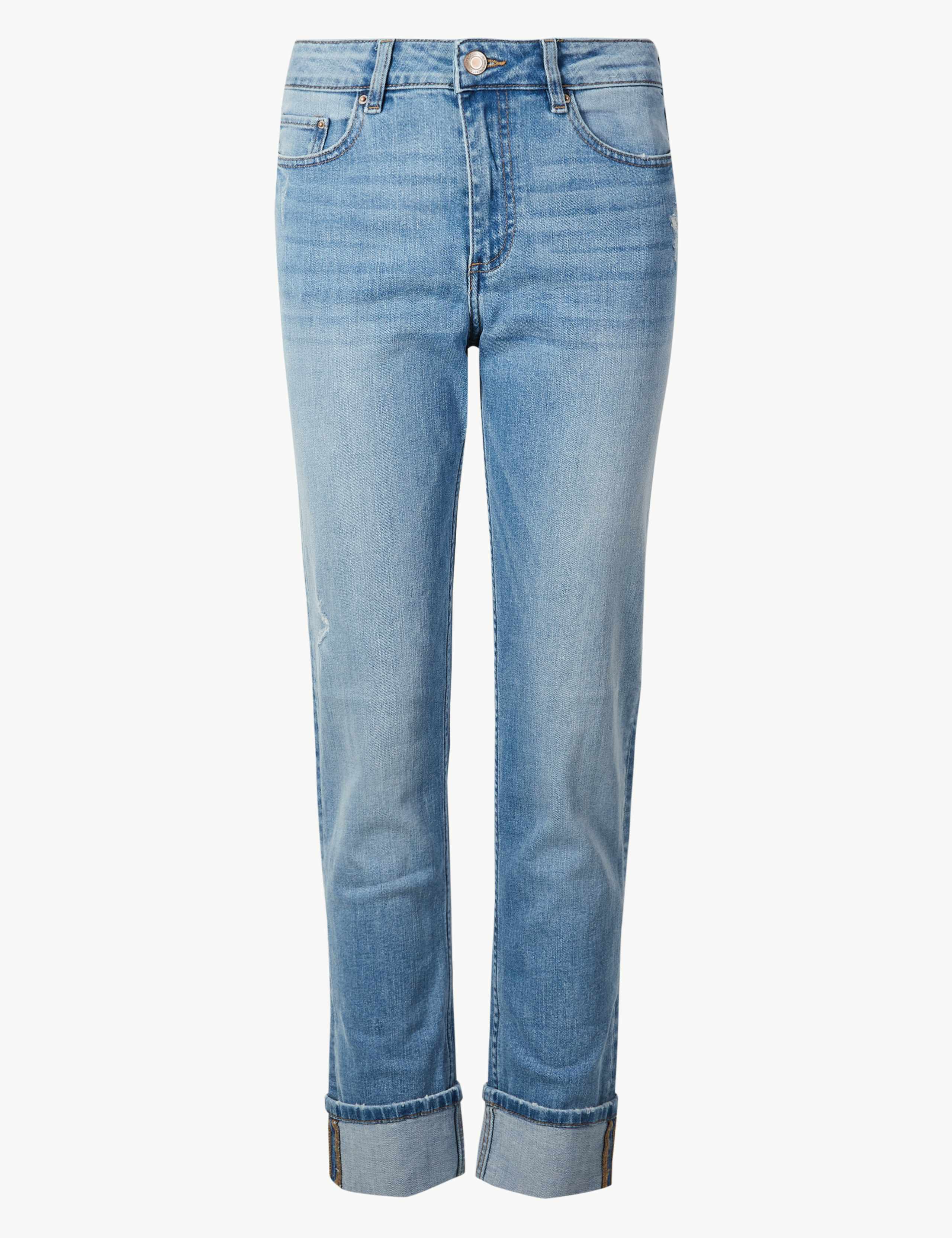 Mid Rise Relaxed Slim Leg Jeans 1 of 1