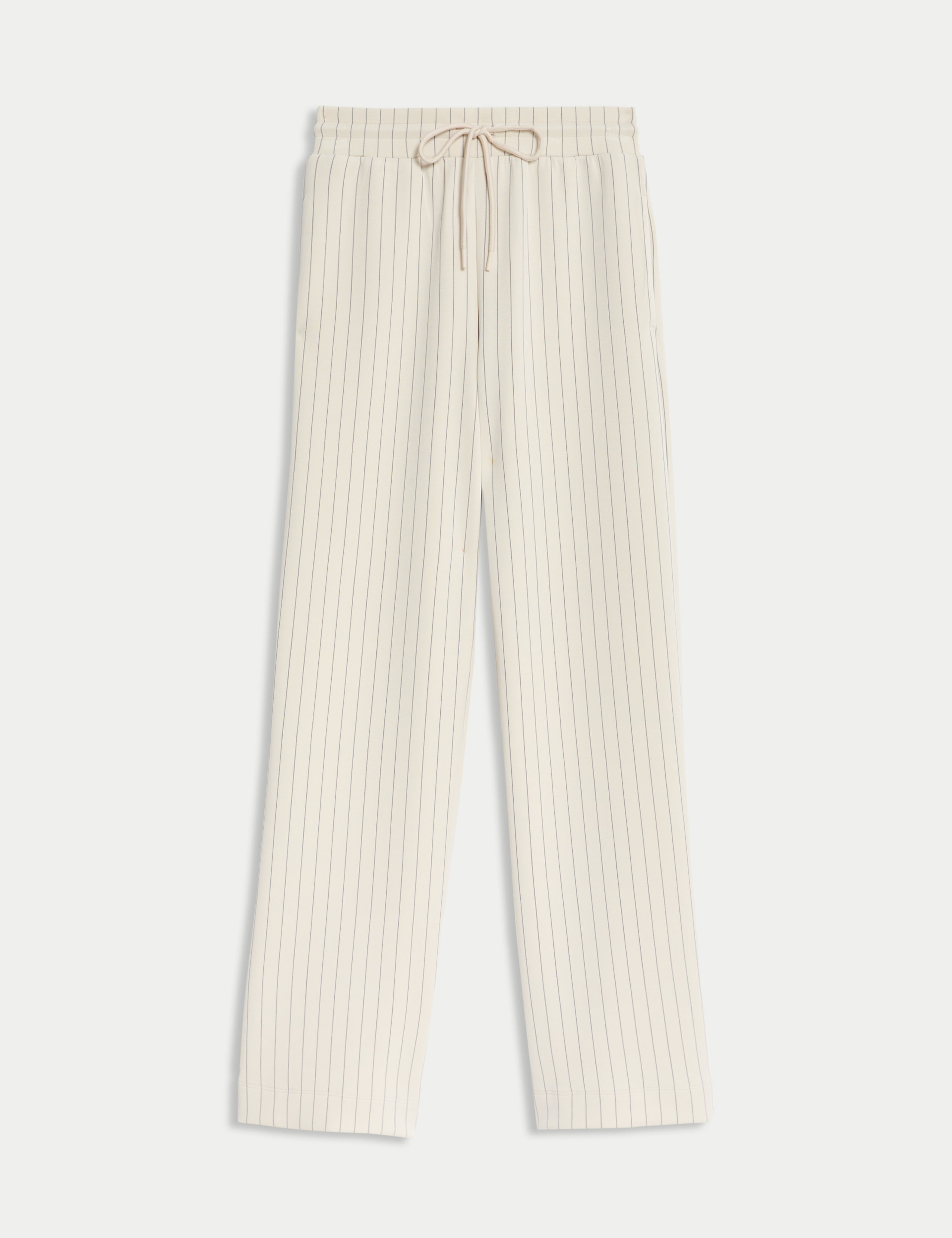 Modal Blend Striped Wide Leg Joggers 2 of 6