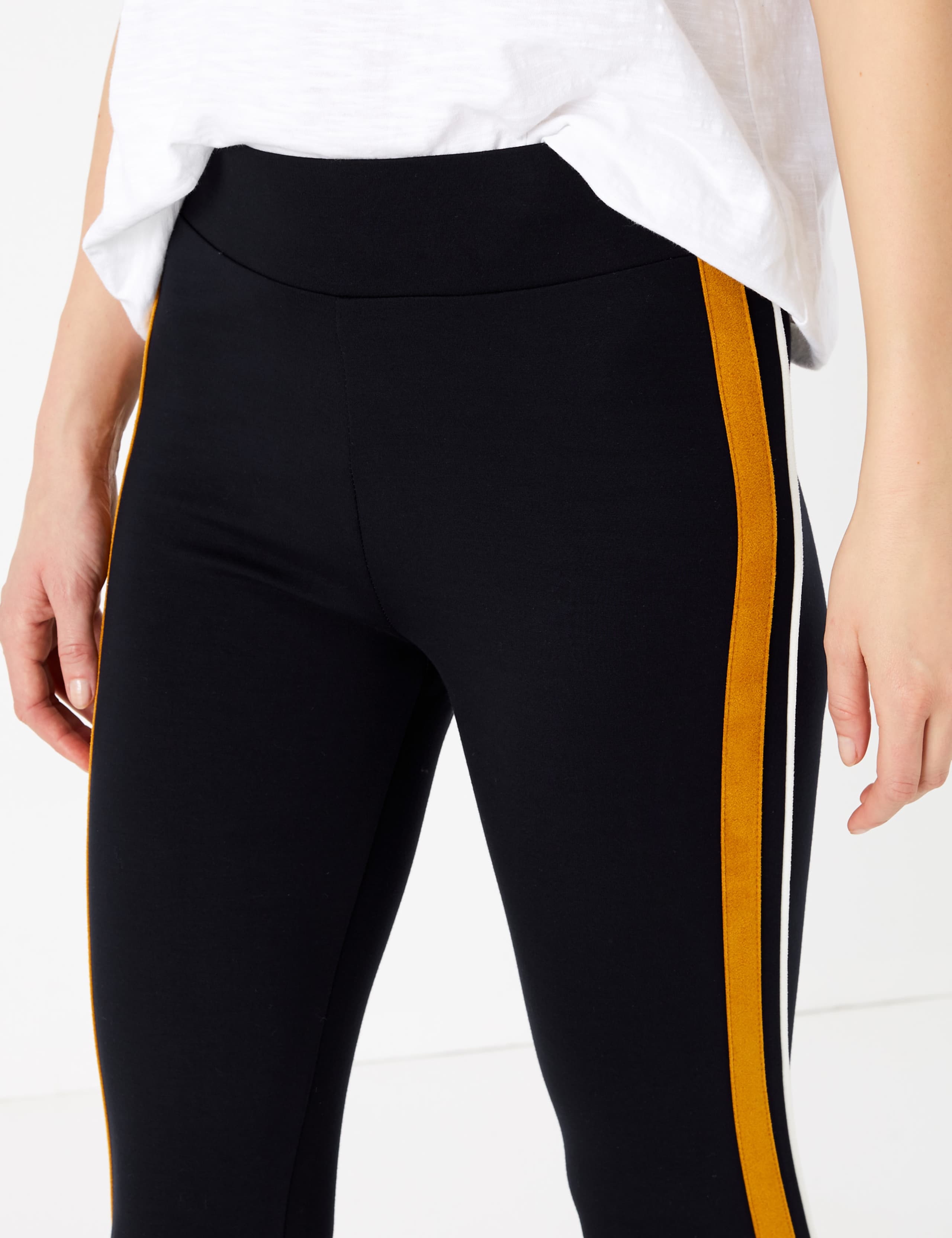 Side Stripe High Waisted Leggings 4 of 6