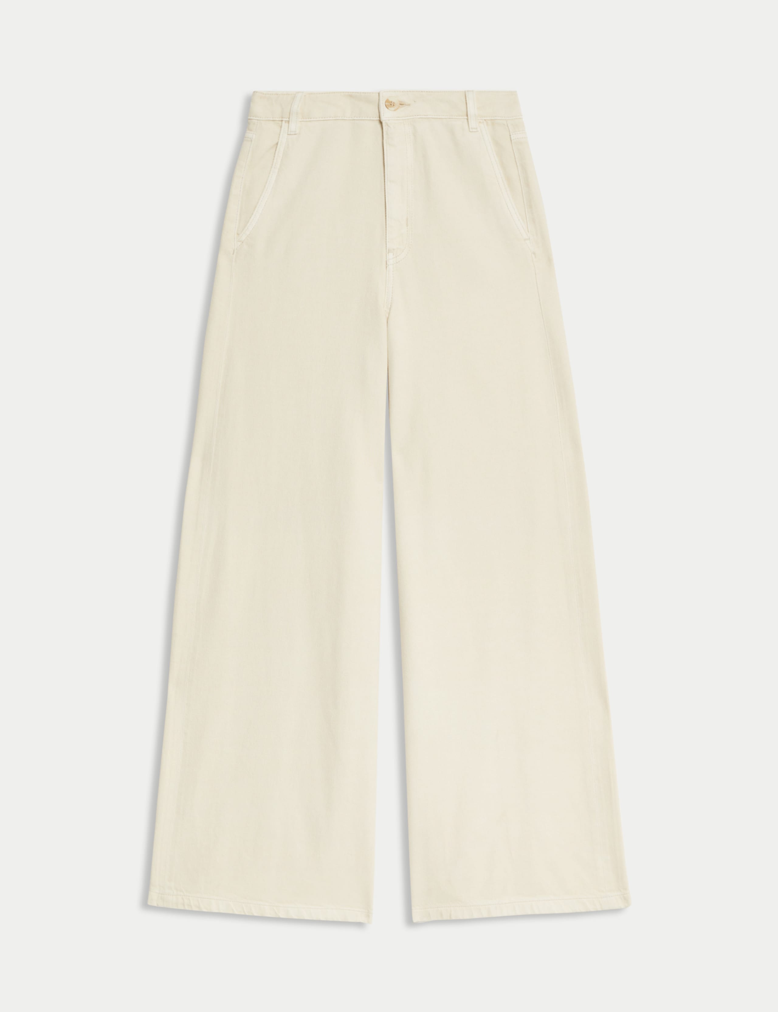 Cotton Rich Palazzo Trousers 2 of 6