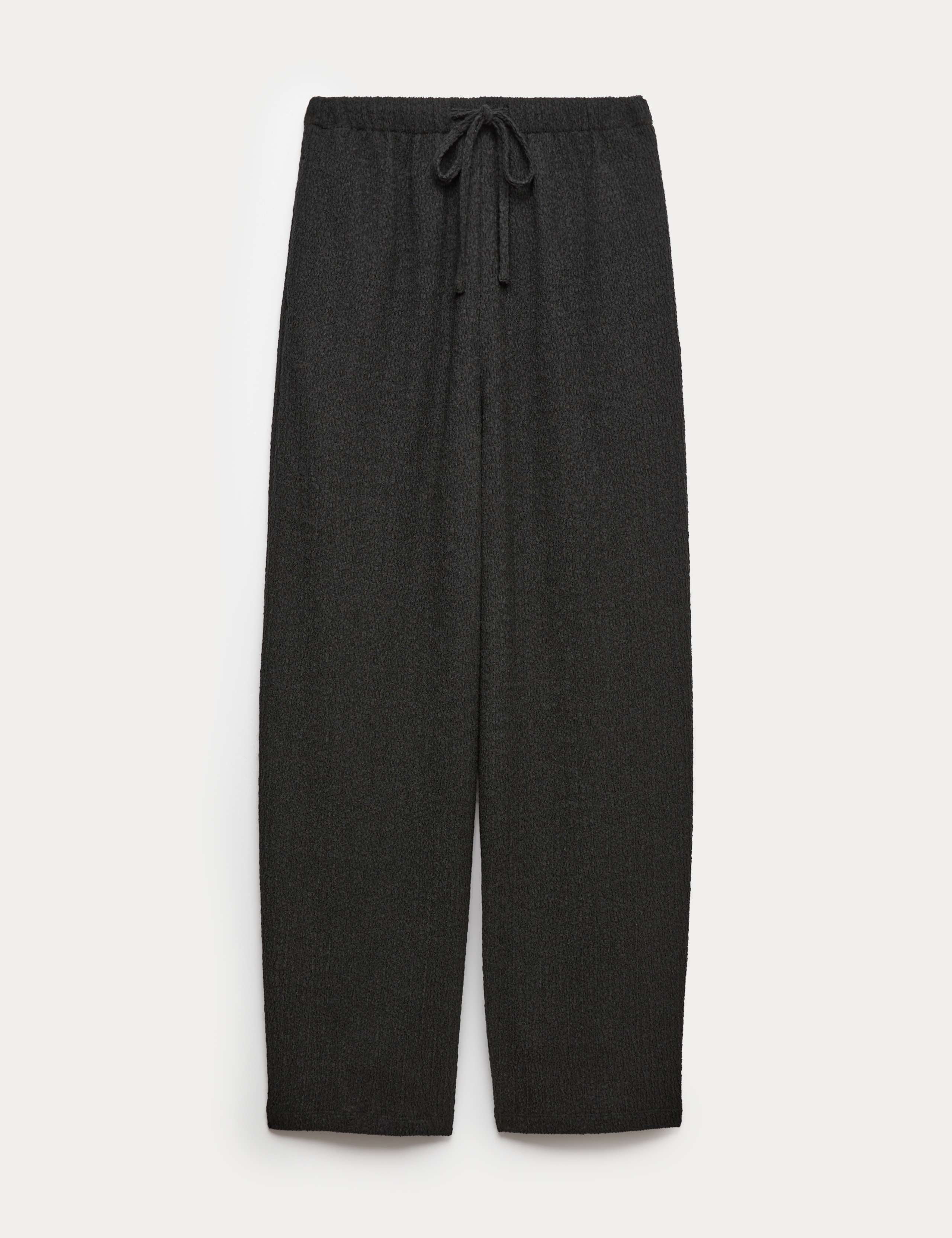 Jersey Textured Carrot Leg Ankle Grazer Trousers 2 of 7