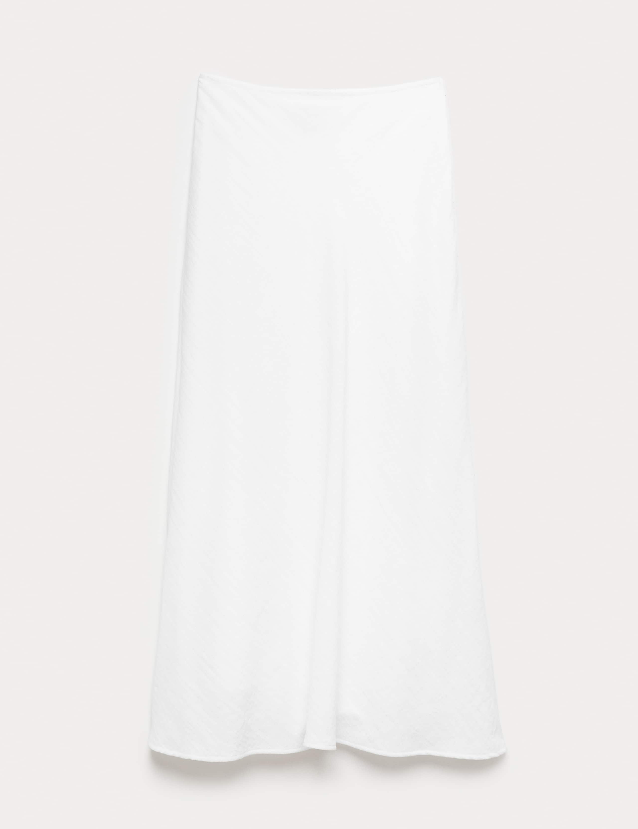 Linen Look Midaxi Slip Skirt 2 of 5