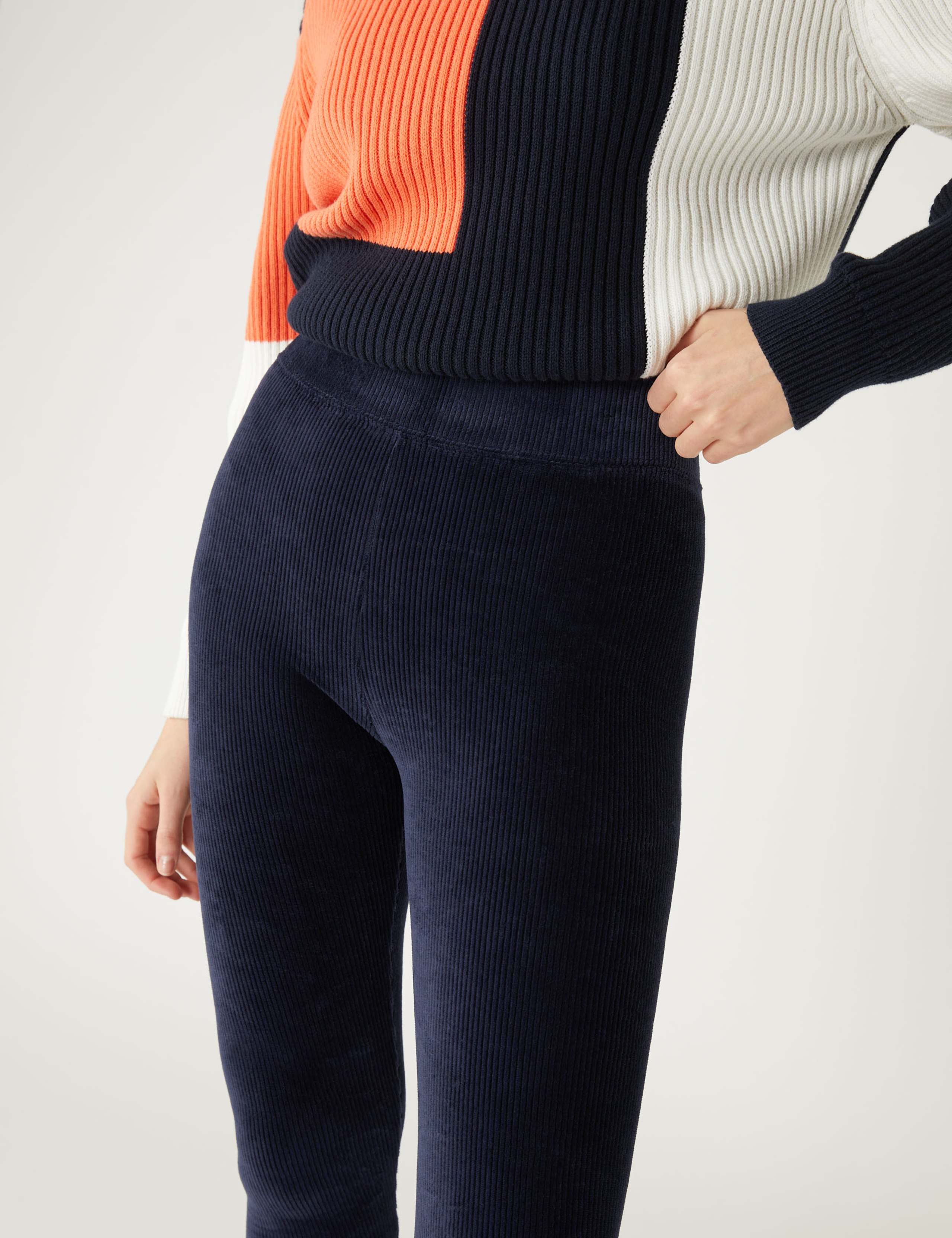 Cotton Rich Cord High Waisted Legging 4 of 6