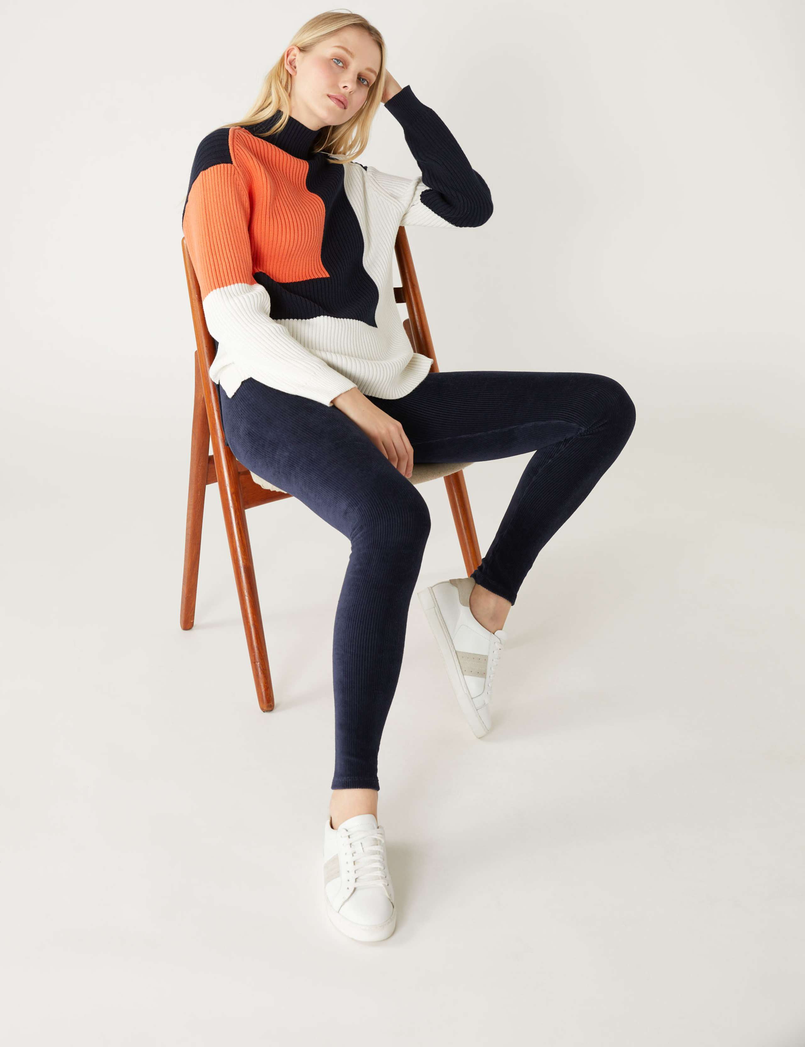 Cotton Rich Cord High Waisted Legging 6 of 6