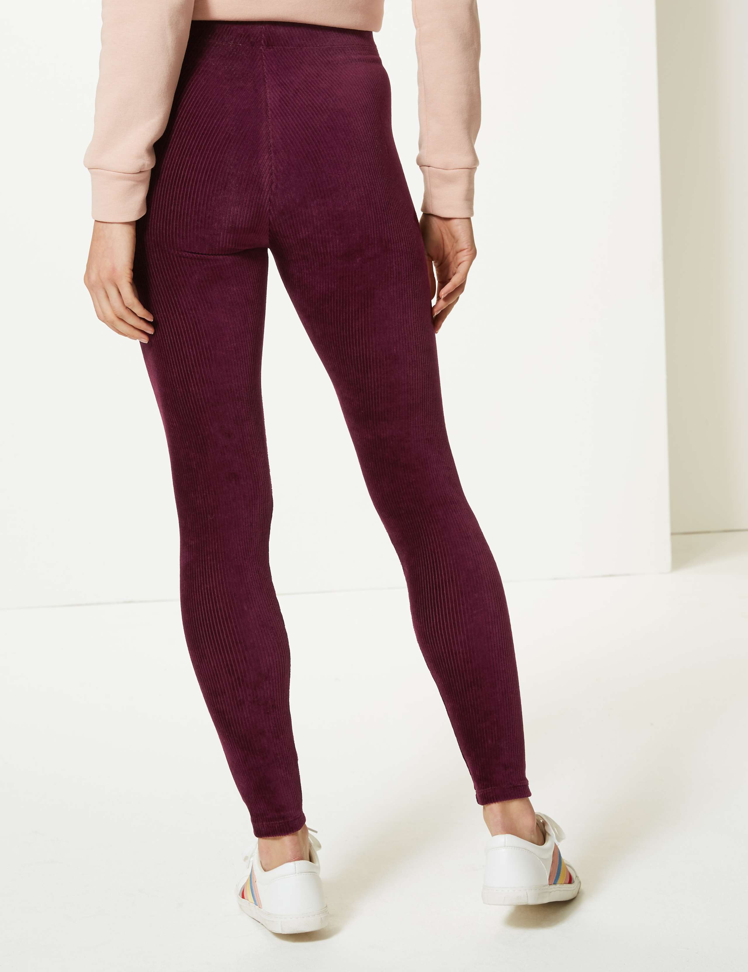 Corduroy Ankle Grazer Leggings 3 of 5