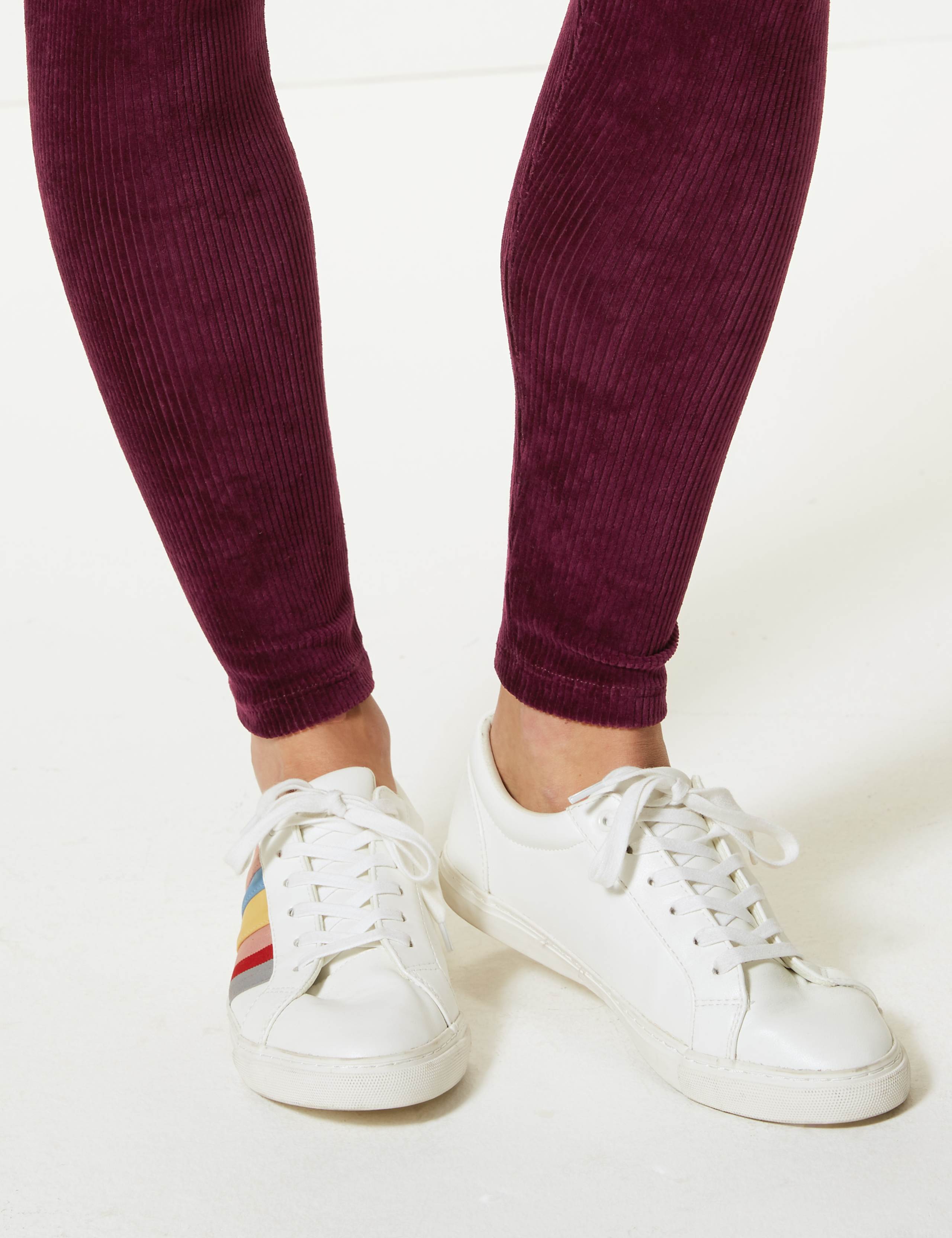 Corduroy Ankle Grazer Leggings 5 of 5
