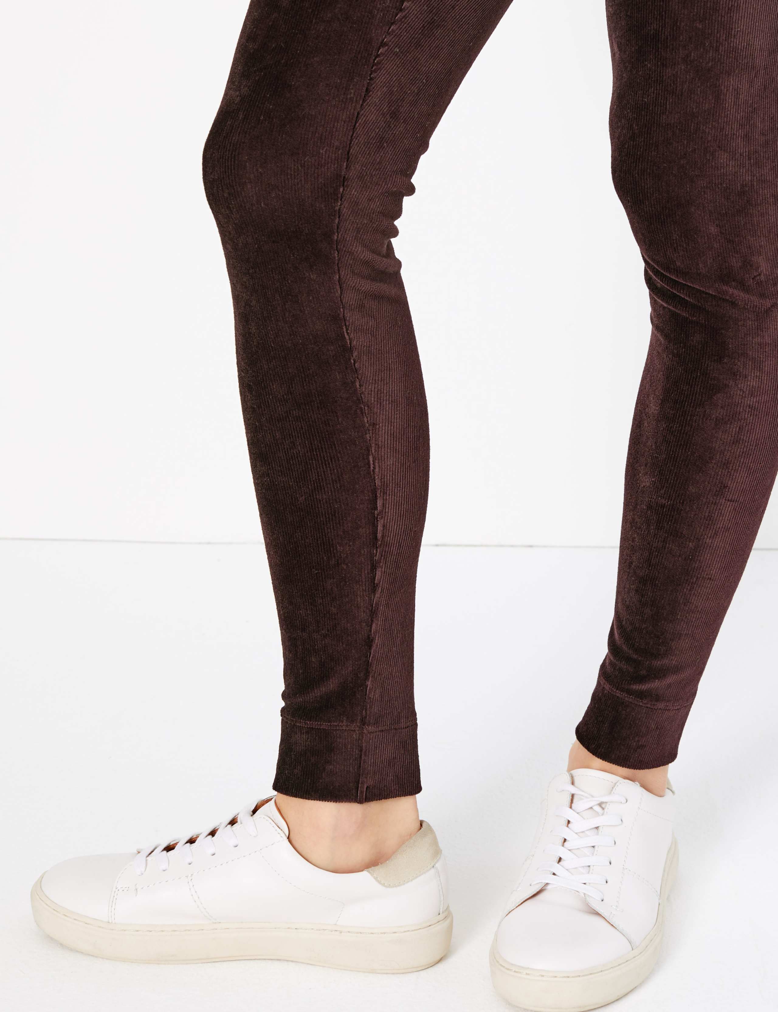 Corduroy High Waisted Leggings 4 of 5