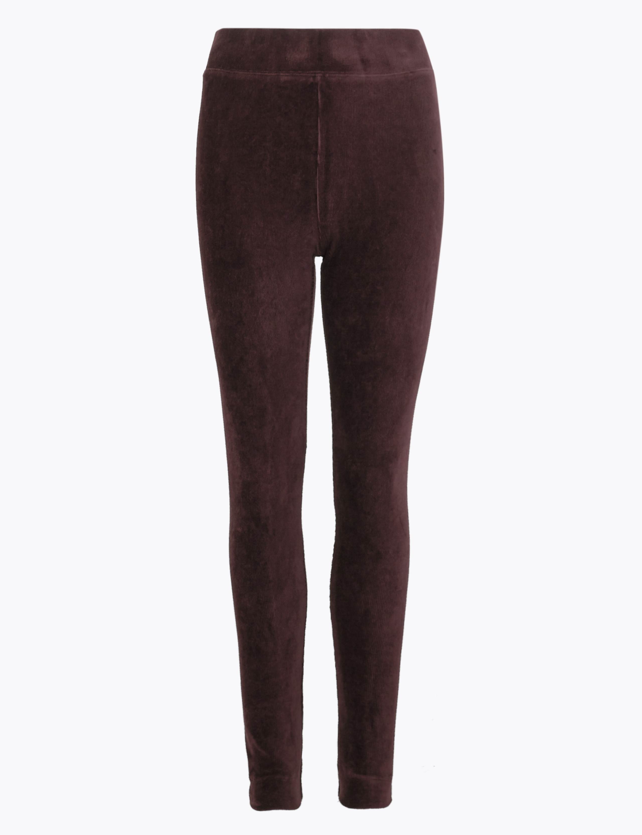 Corduroy High Waisted Leggings 2 of 5
