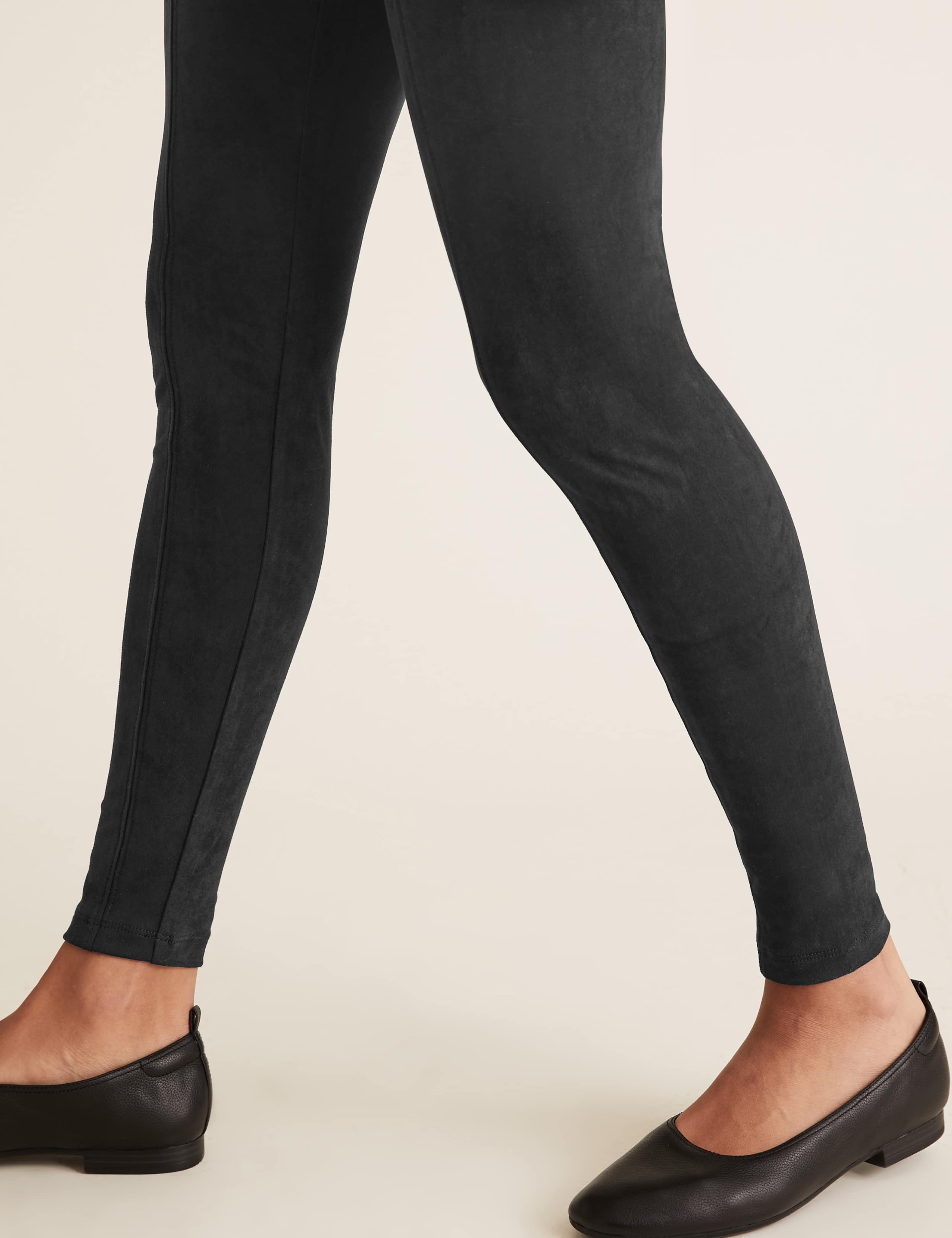 Suedette High Waisted Leggings 4 of 4