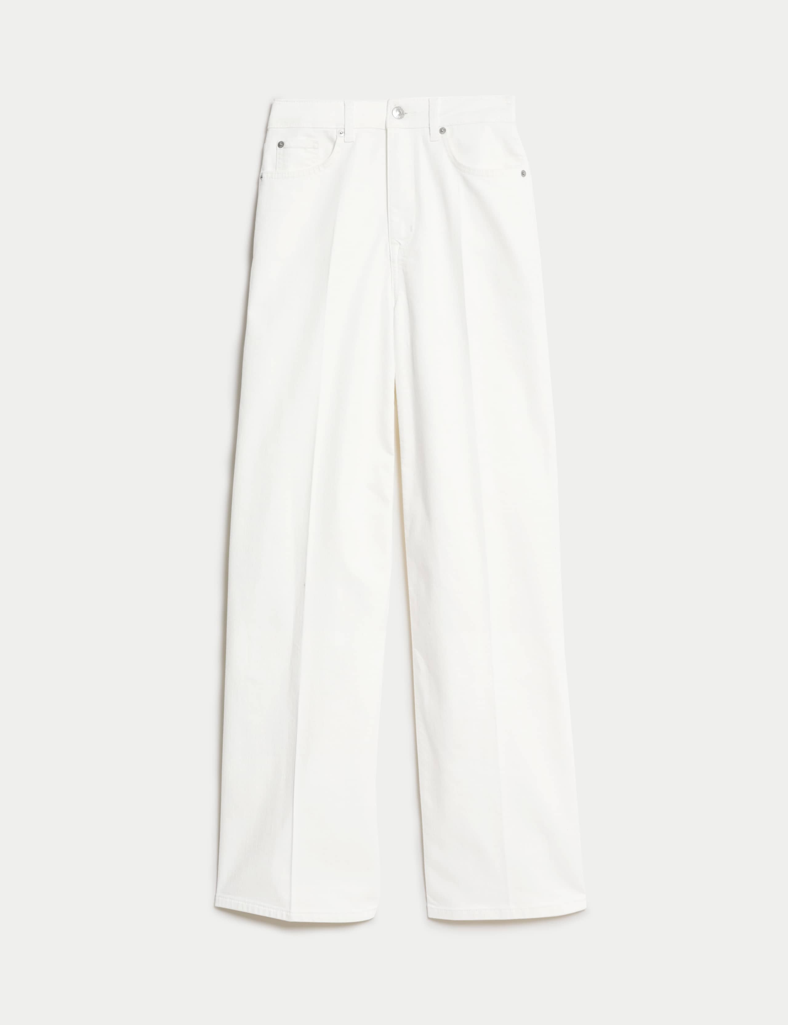 High Waisted Smart Wide Leg Jeans 2 of 4